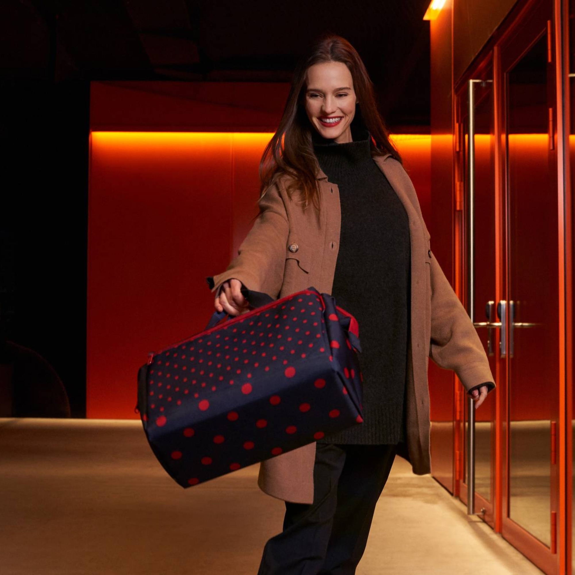 reisenthel - allrounder S pocket - mixed dots red