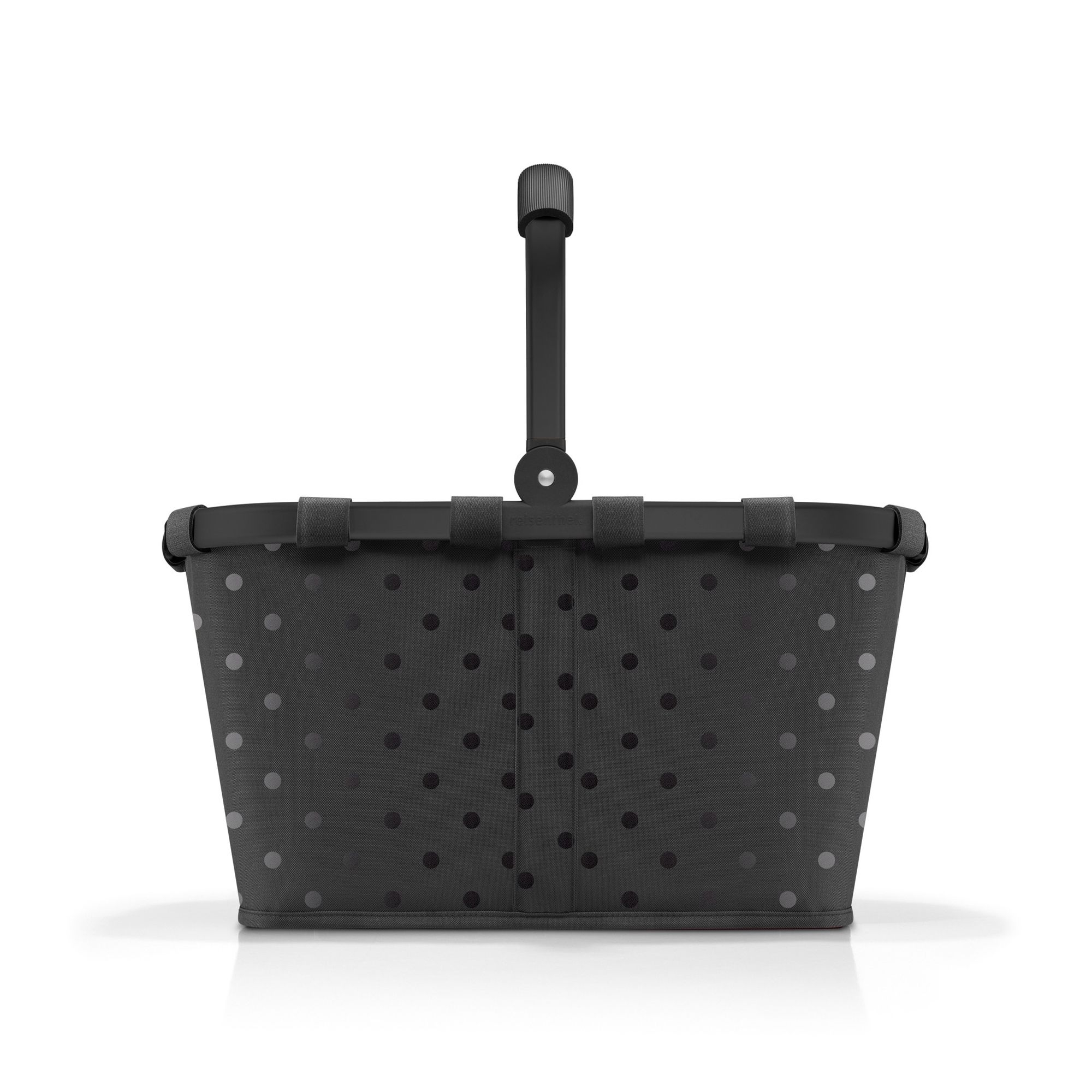 reisenthel - carrybag -  frame glossy dots black