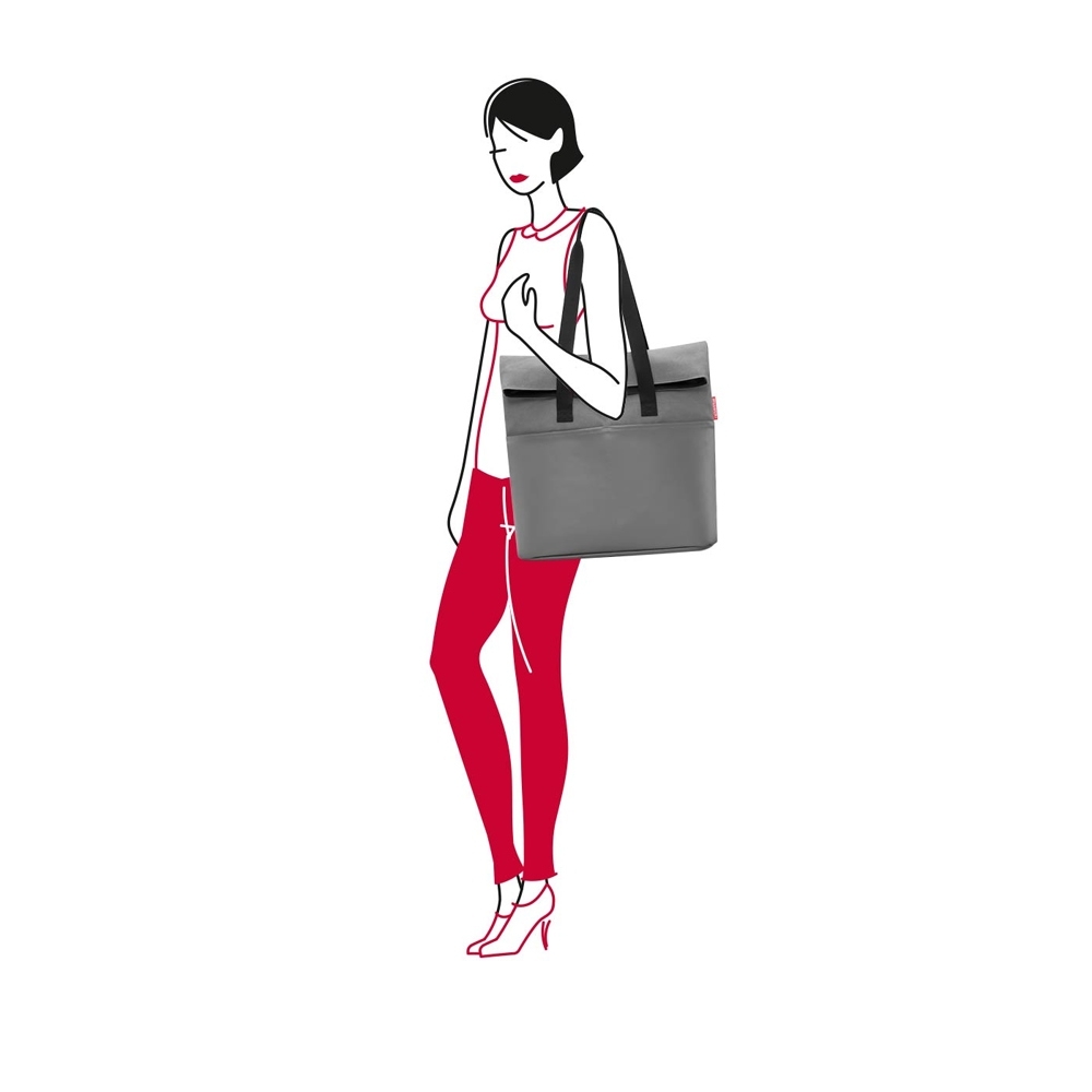 reisenthel - foldbag - canvas grey