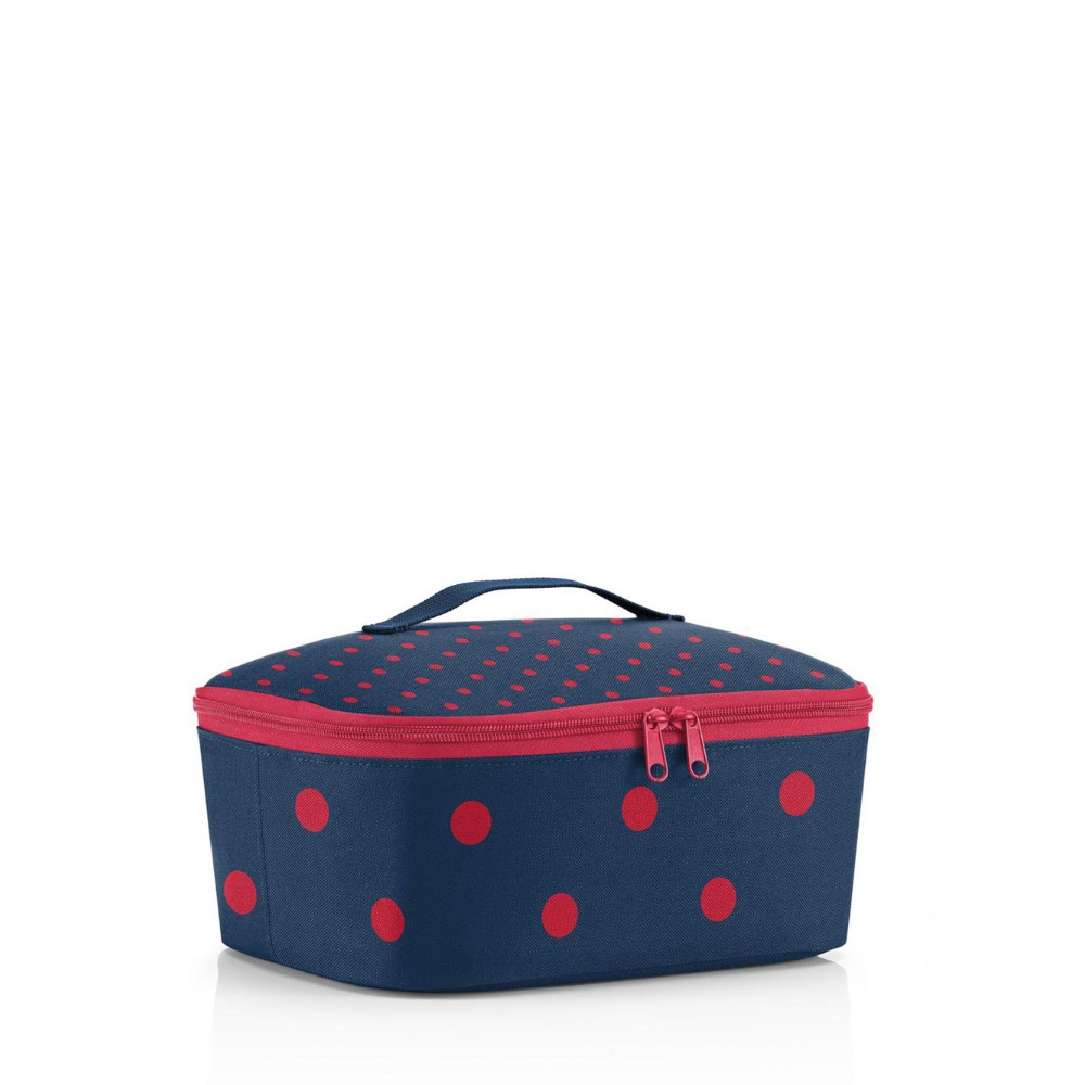 reisenthel - coolerbag M pocket - mixed dots red