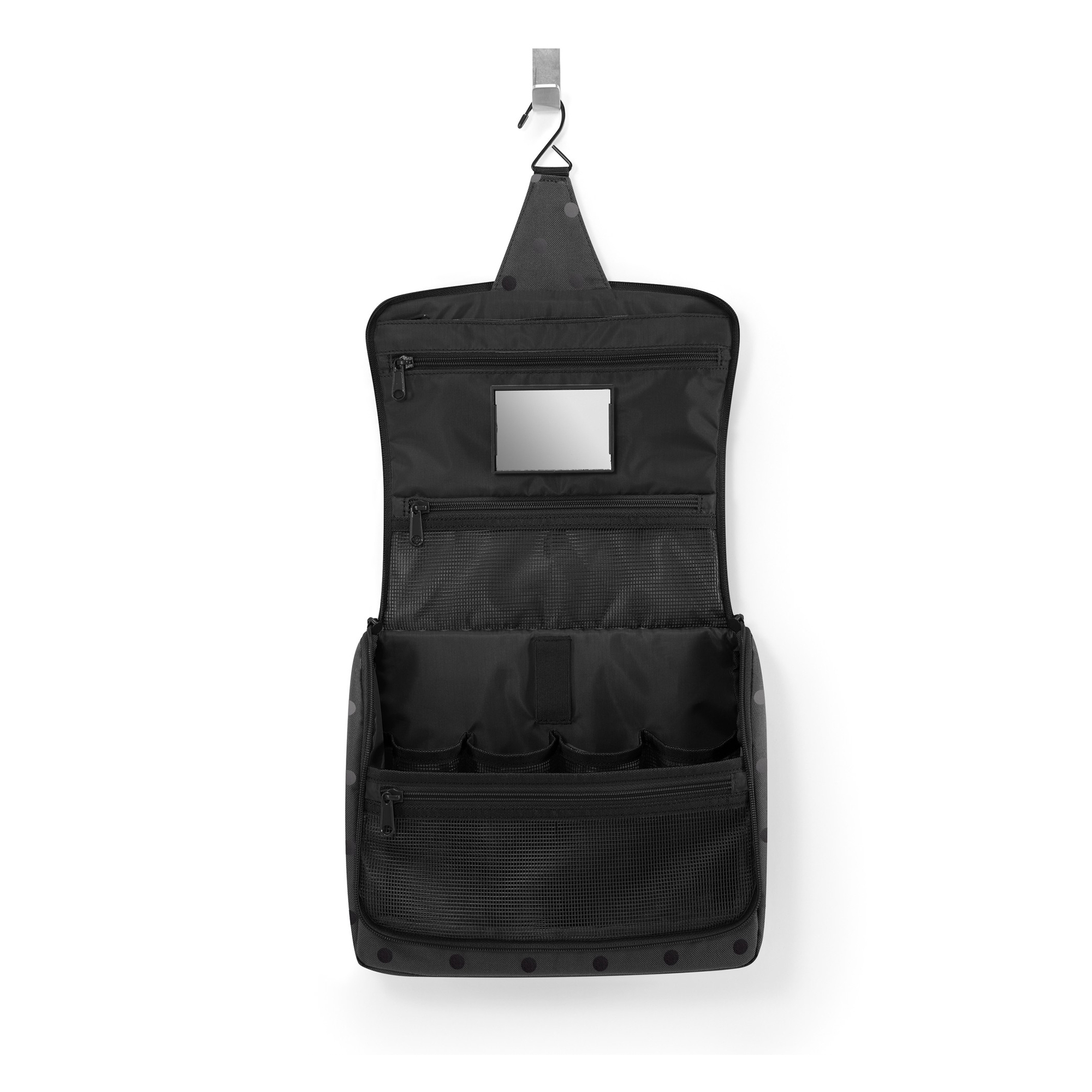 reisenthel - toiletbag XL - glossy dots black