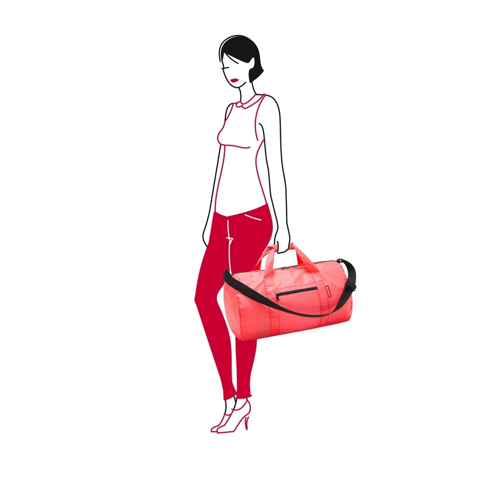 reisenthel - mini maxi dufflebag - coral