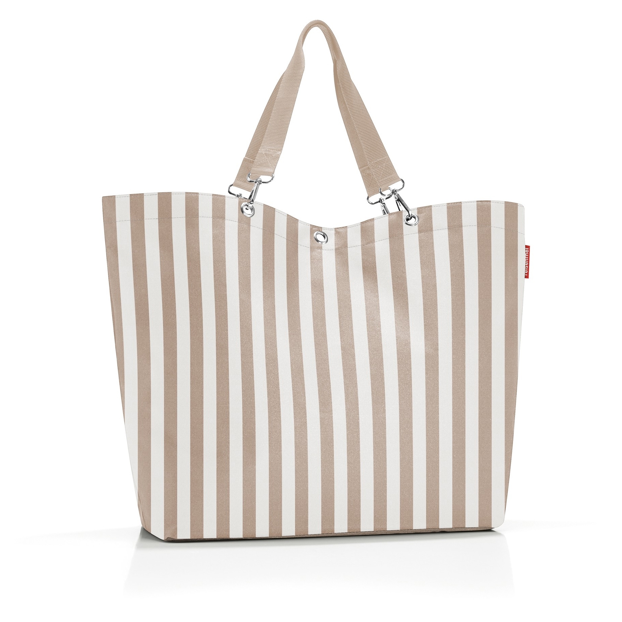 reisenthel - shopper XL -  summerstripes coffee