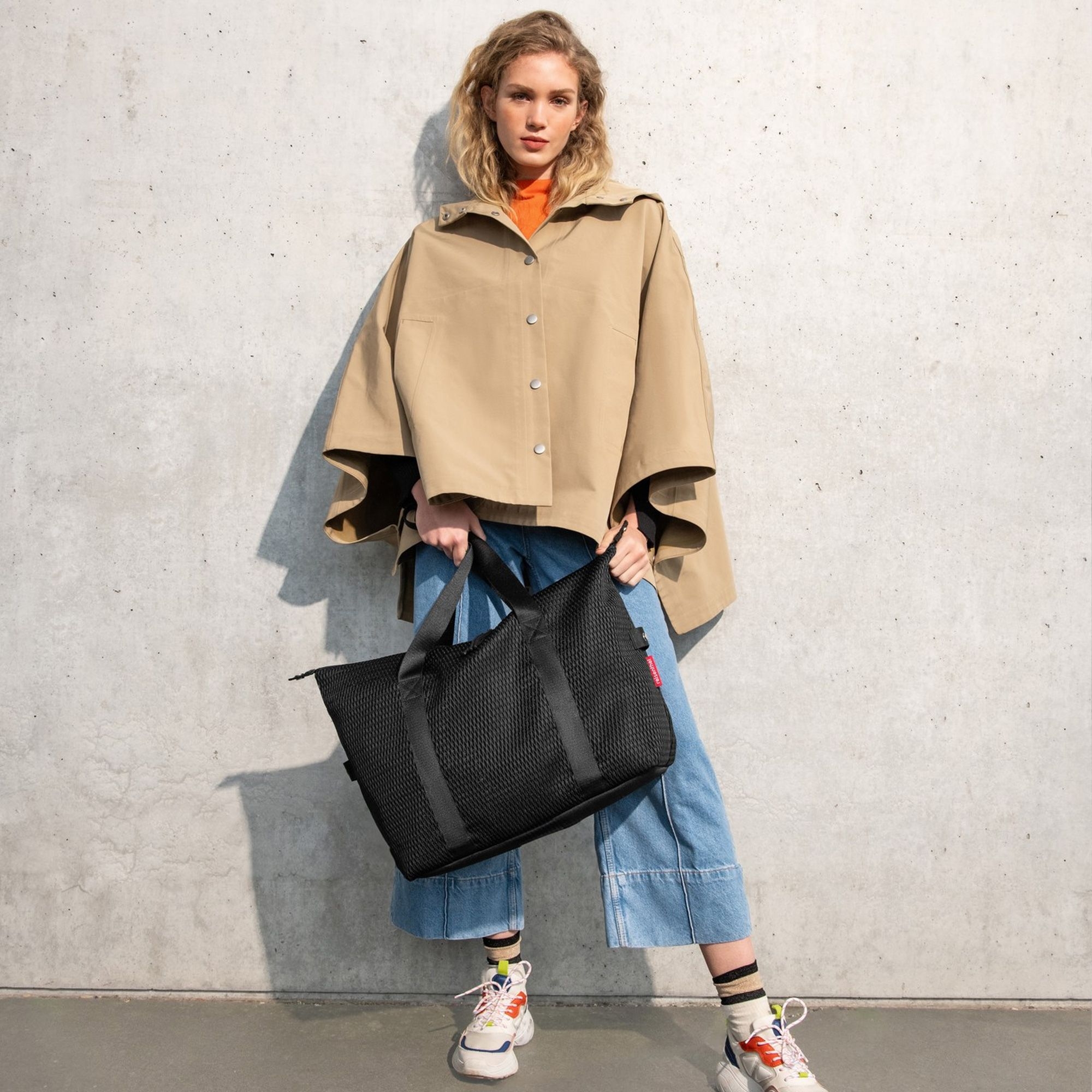 reisenthel - extralite weekender M - mesh black