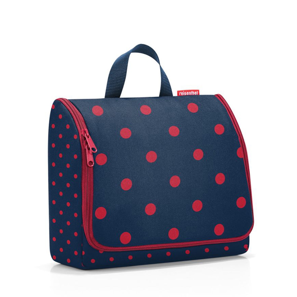 reisenthel - toiletbag XL - mixed dots red