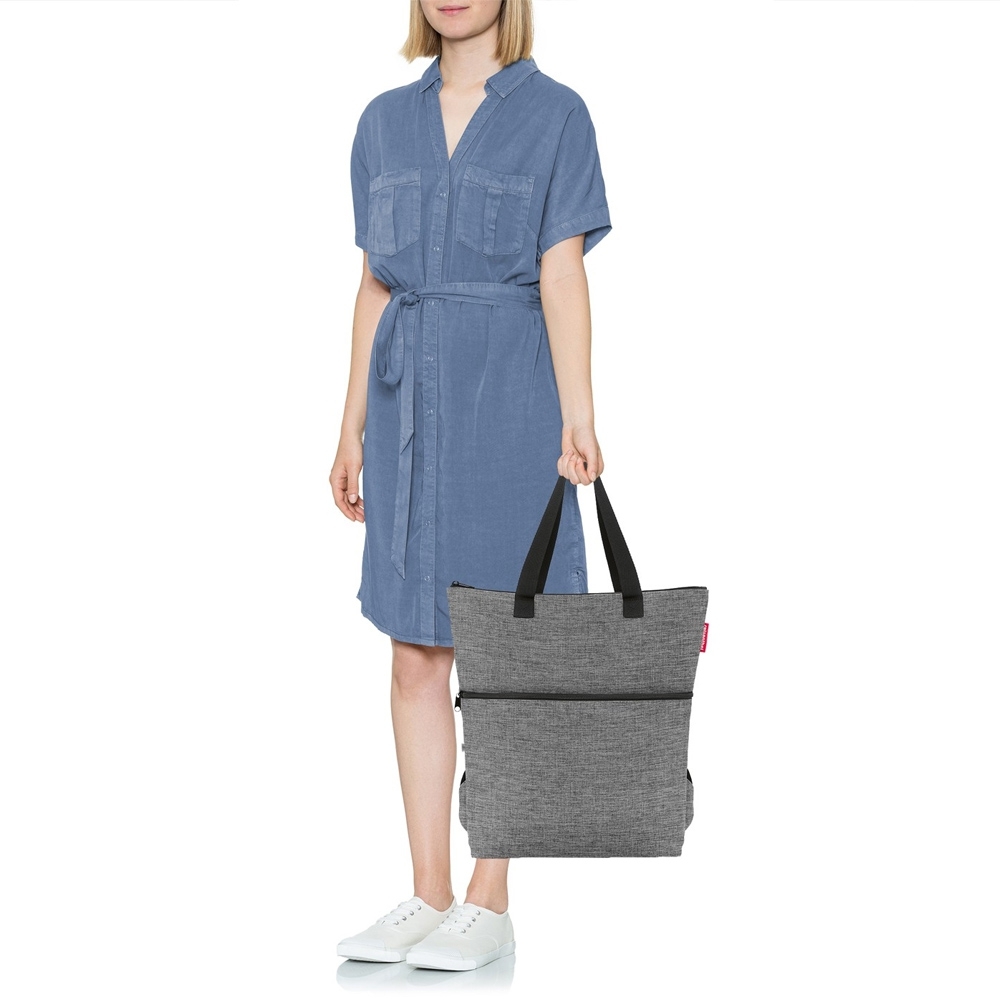 reisenthel - cooler-backpack - twist silver