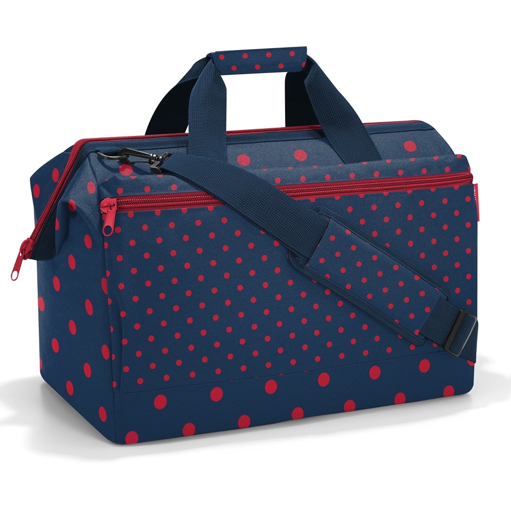 reisenthel - allrounder L pocket - mixed dots red