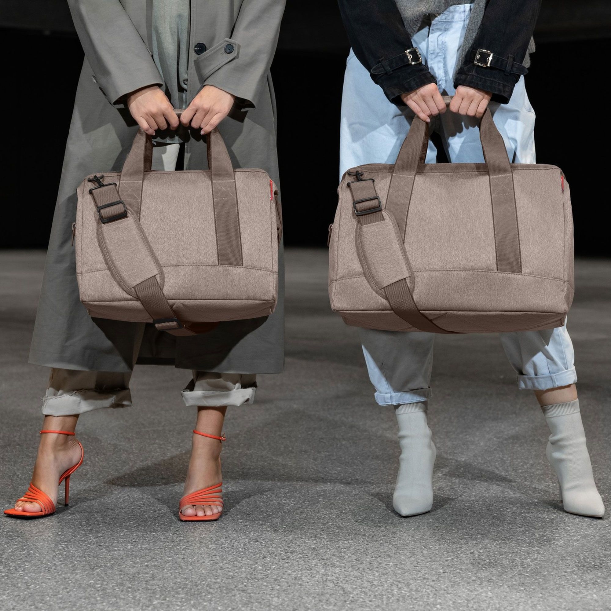 reisenthel - allrounder L - herringbone mokka