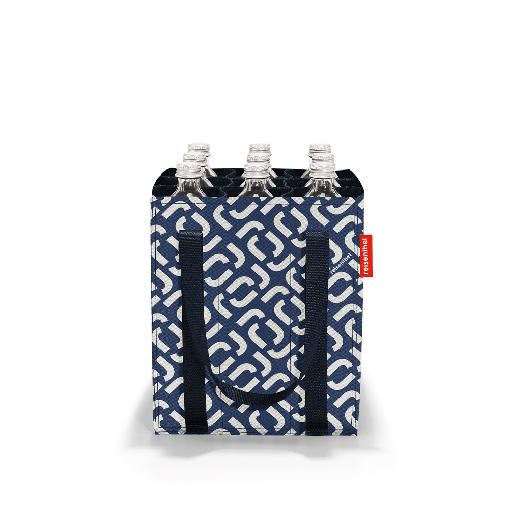 reisenthel - bottlebag - signature navy reisenthel - bottlebag - signature navy