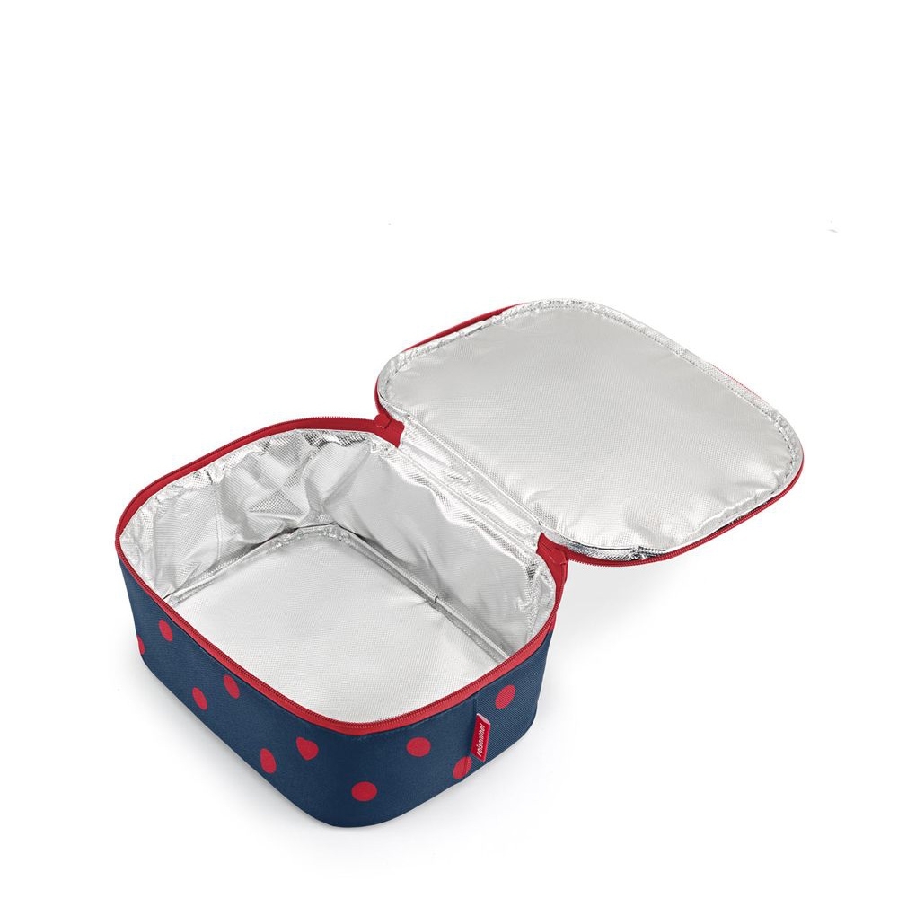 reisenthel - coolerbag M pocket - mixed dots red