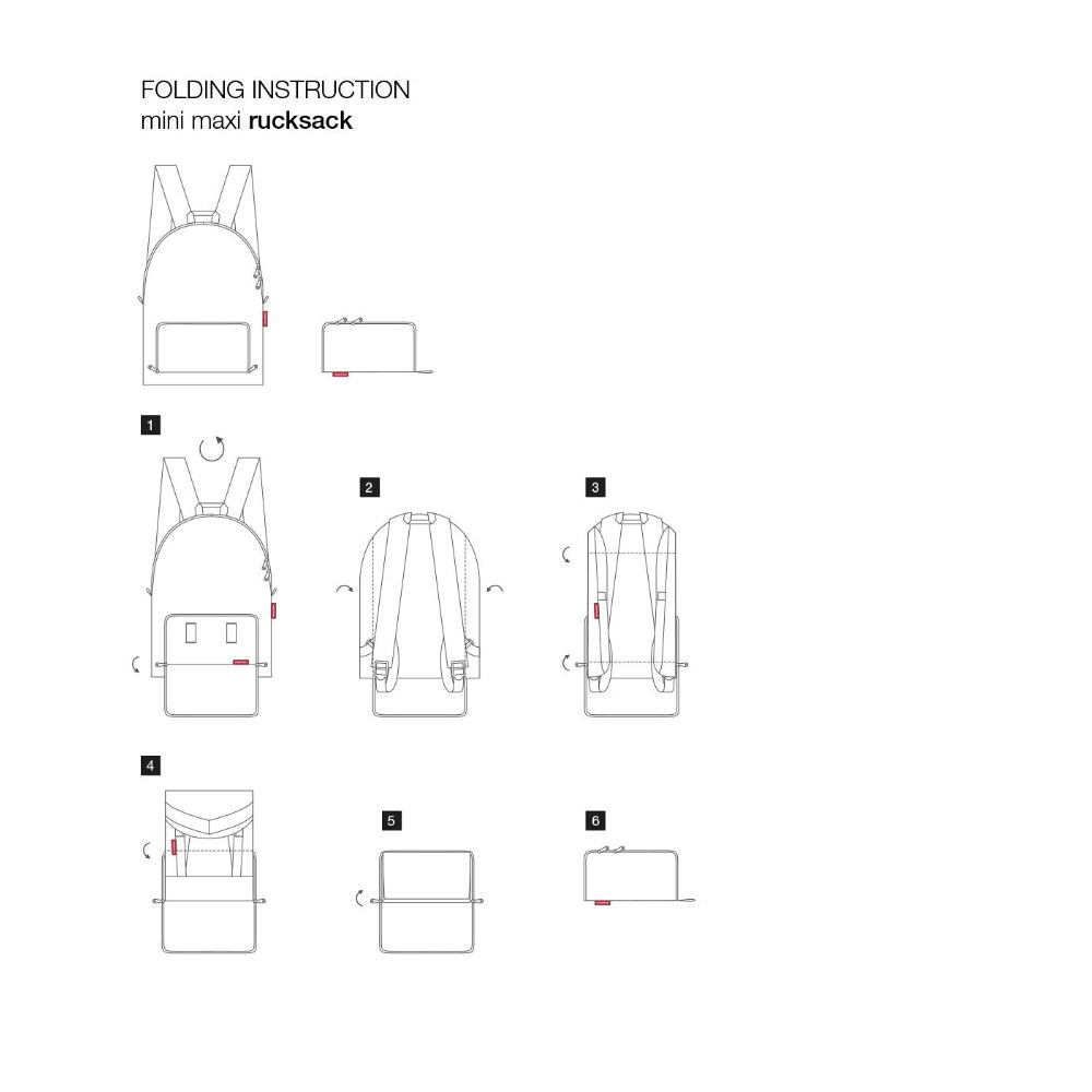 reisenthel - mini maxi rucksack - lemon dots