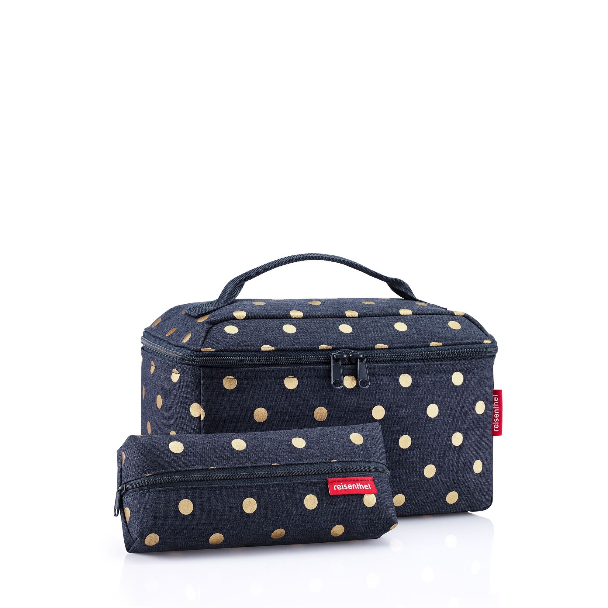 reisenthel - beautycase set # 1 - metallic dots blue
