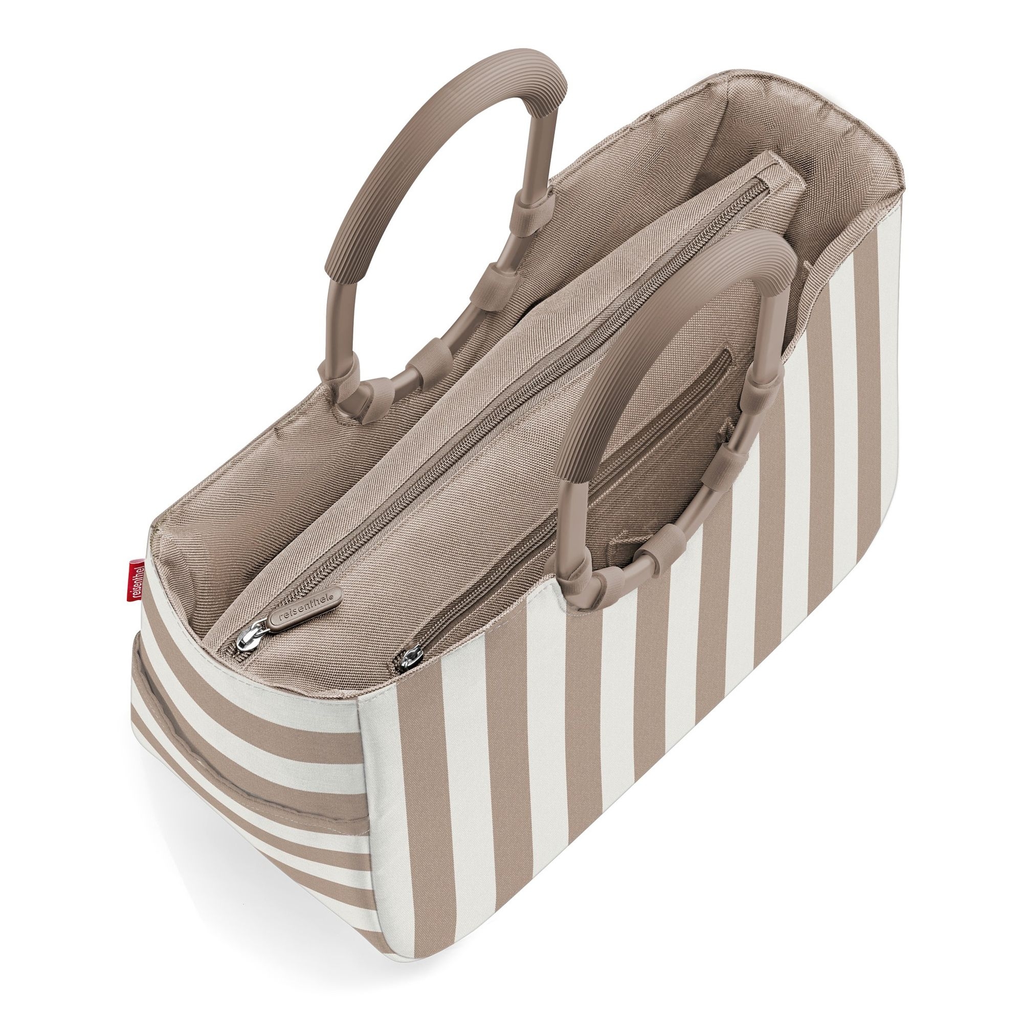 reisenthel - loopshopper M - summerstripes coffee