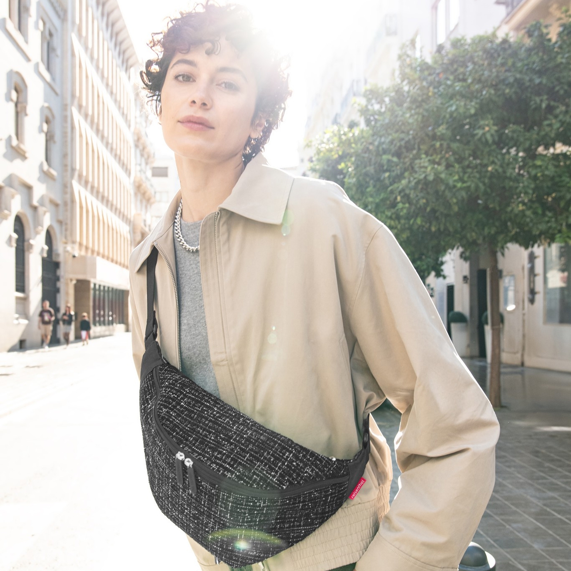 reisenthel - city beltbag - boucle black