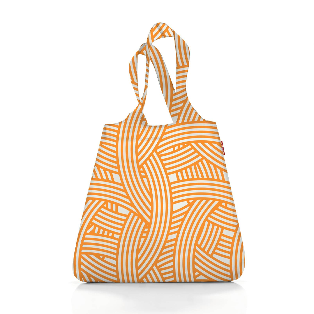 reisenthel - mini maxi shopper - zebra orange/weiß
