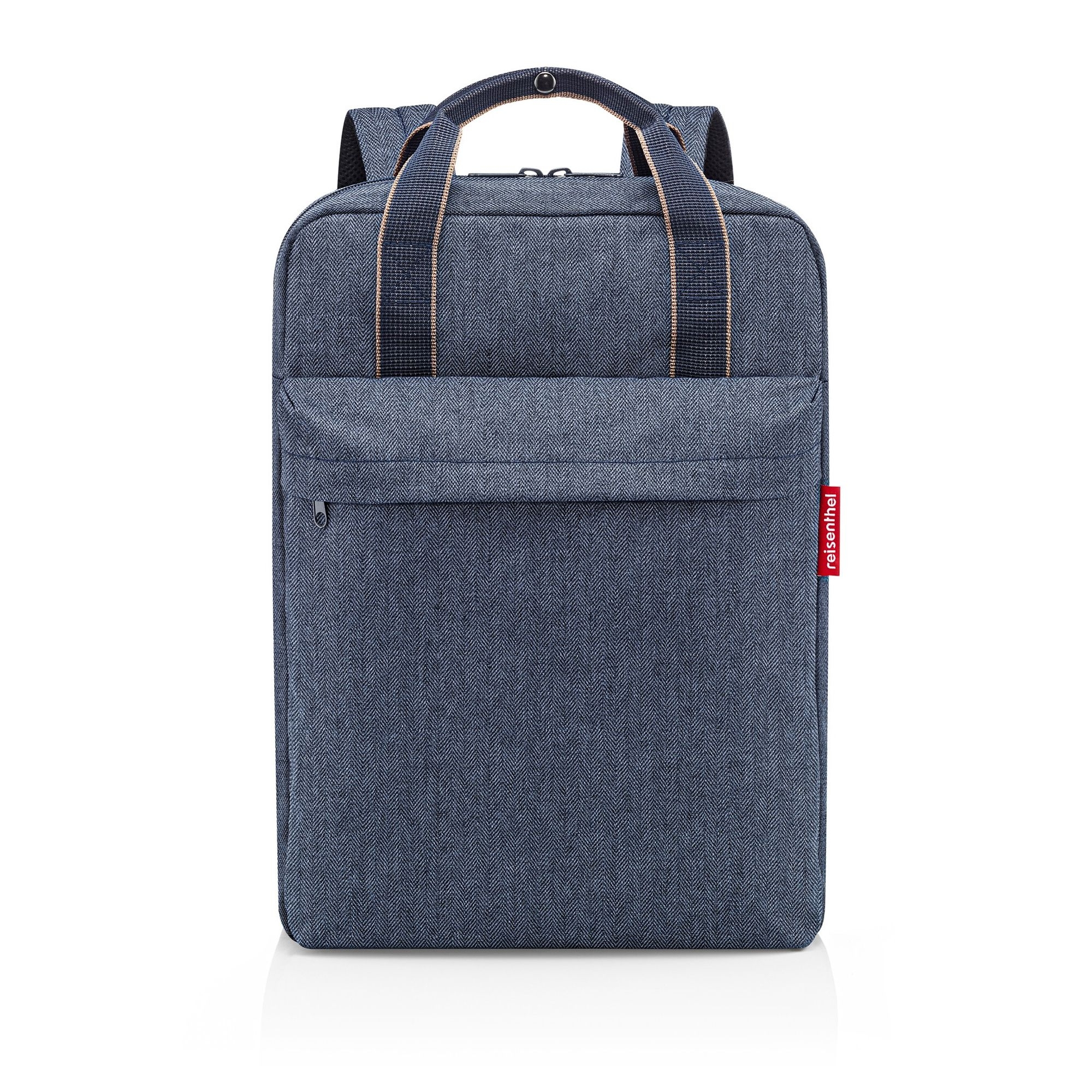 reisenthel - allday backpack m - herringbone dark blue reisenthel - allday backpack m - herringbone dark blue