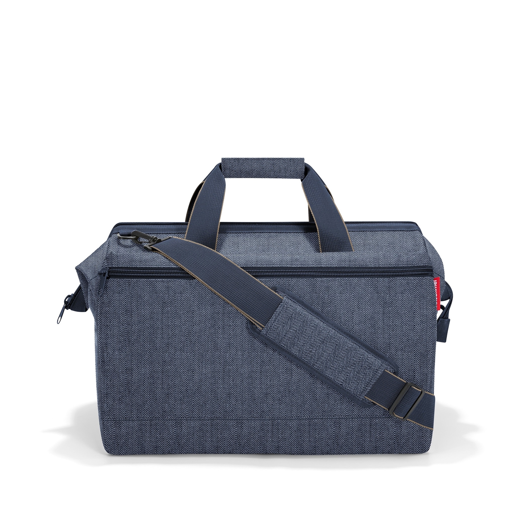 reisenthel - allrounder L pocket - herringbone dark blue