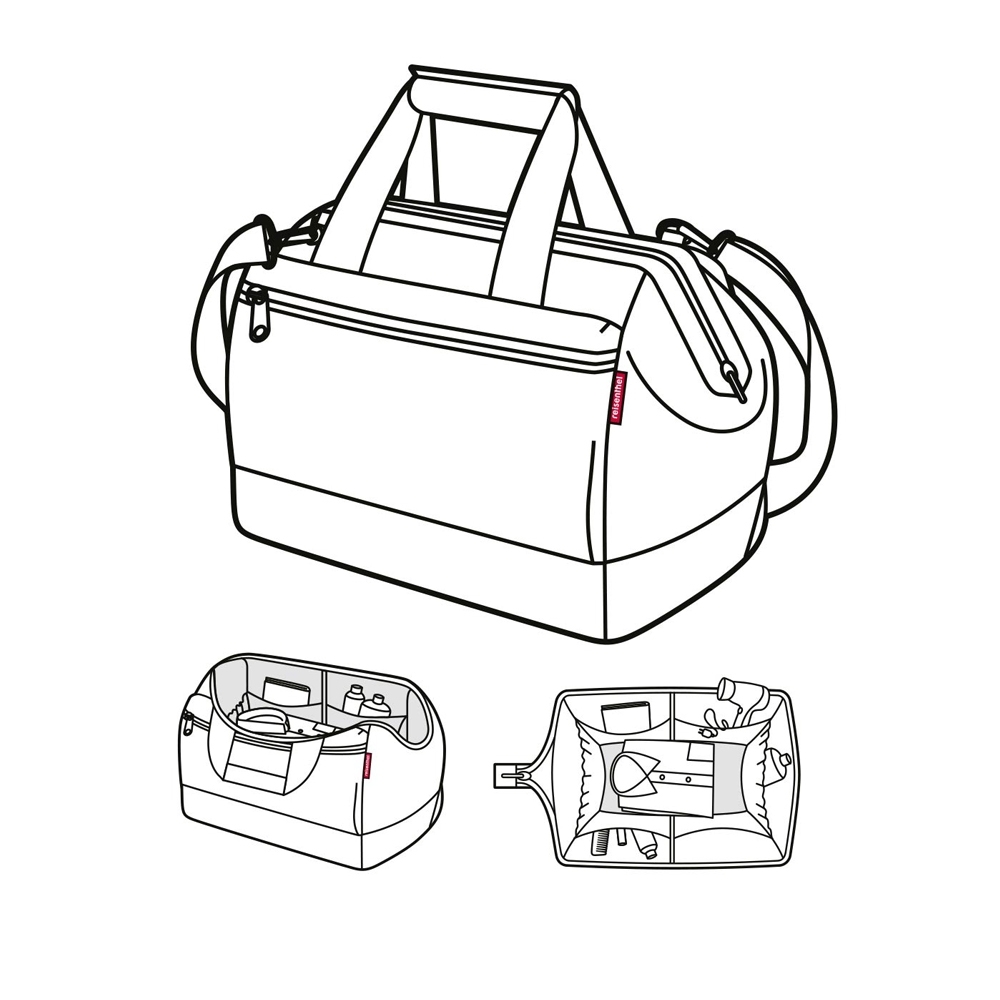 reisenthel - allrounder L pocket - twist silver
