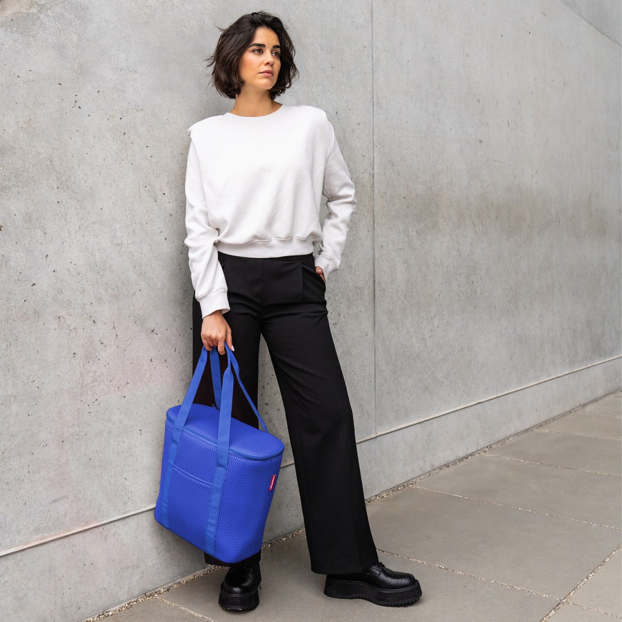 reisenthel - thermoshopper - mesh royal blue