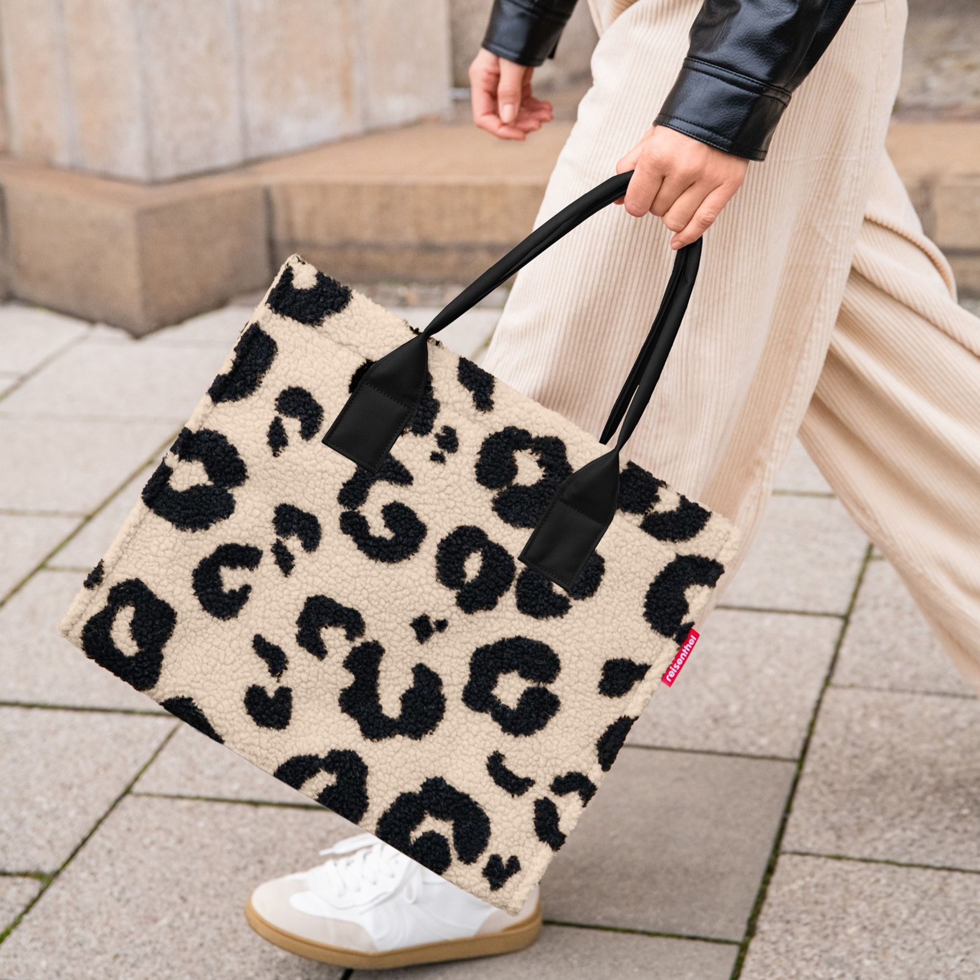 reisenthel - daily shopper - teddy leo cream