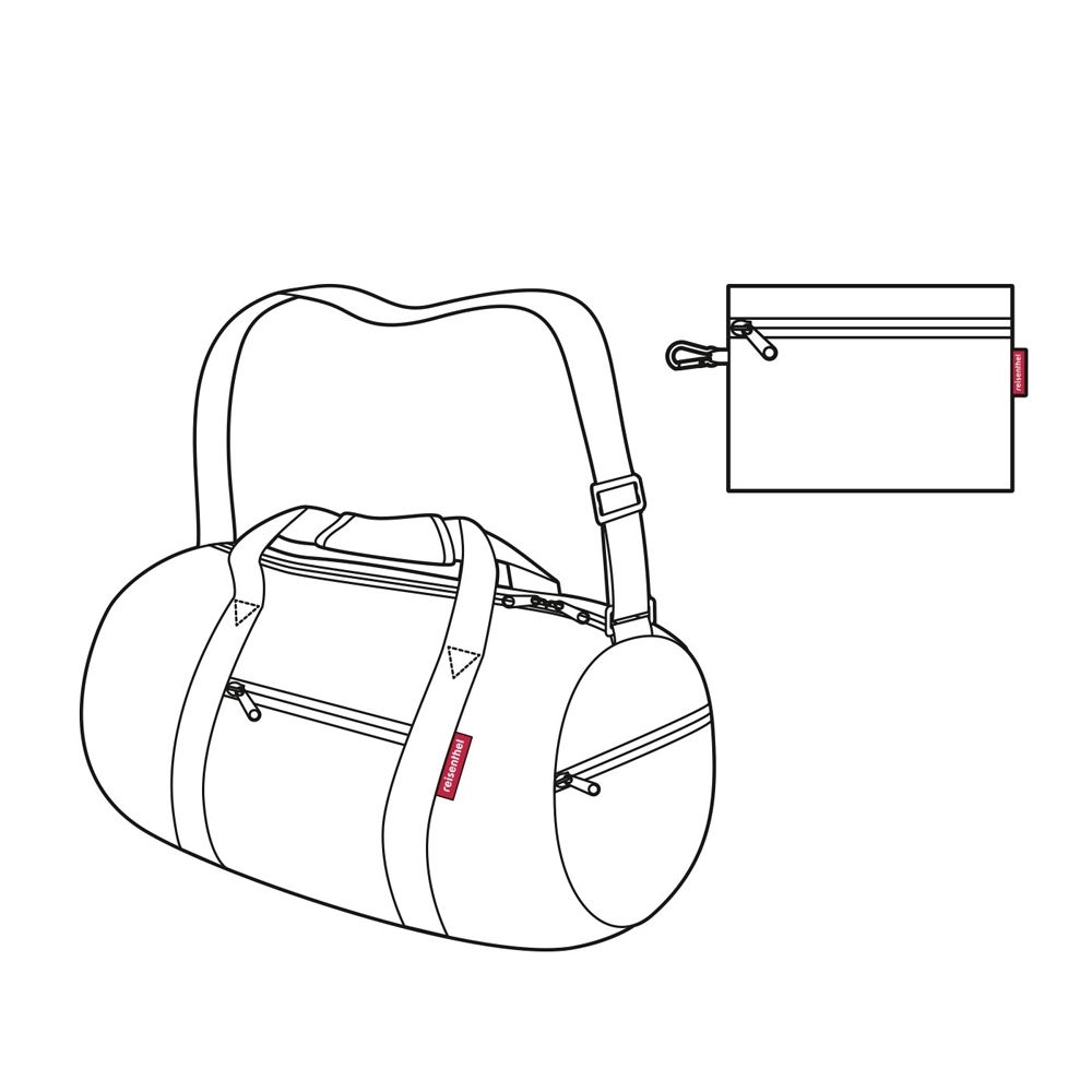 reisenthel - mini maxi dufflebag - coral
