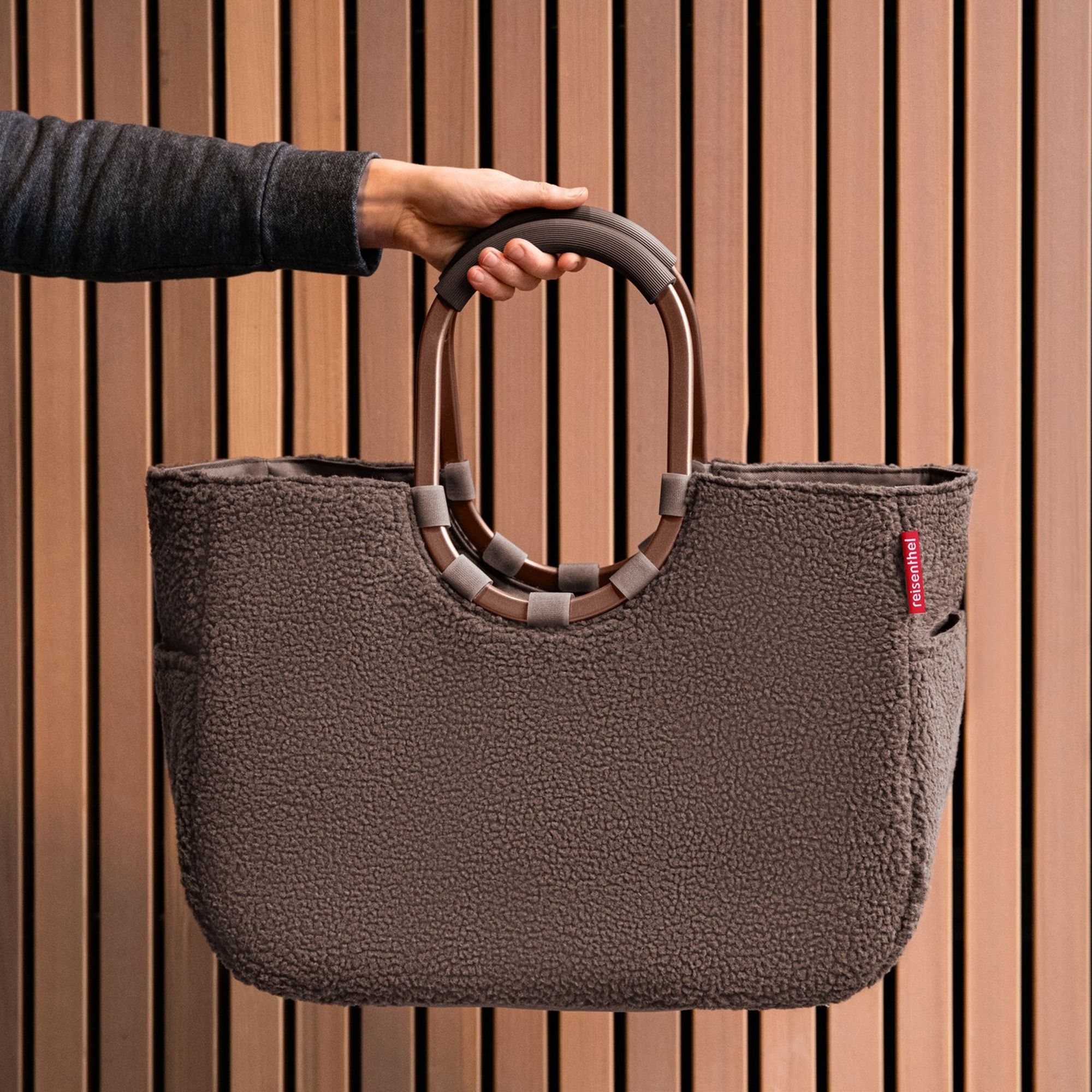 reisenthel - loopshopper L - teddy chocolate