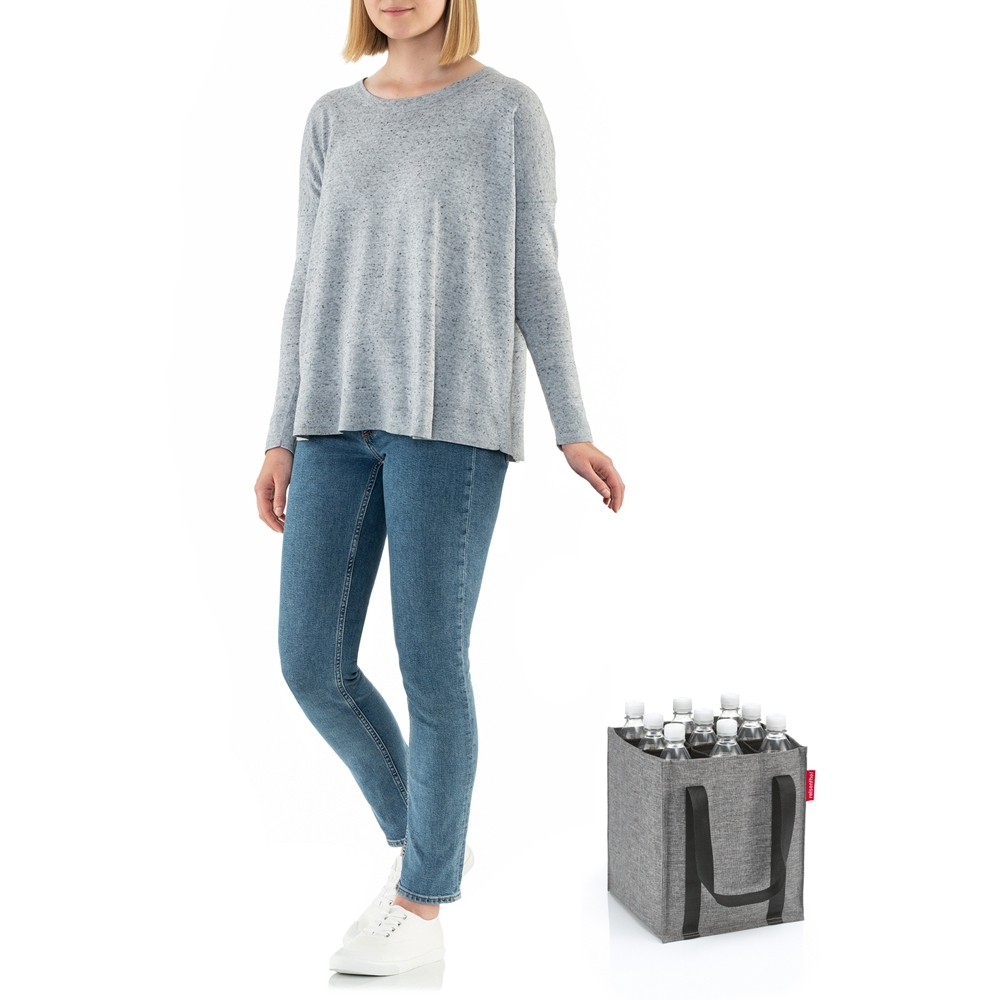reisenthel - bottlebag - twist silver