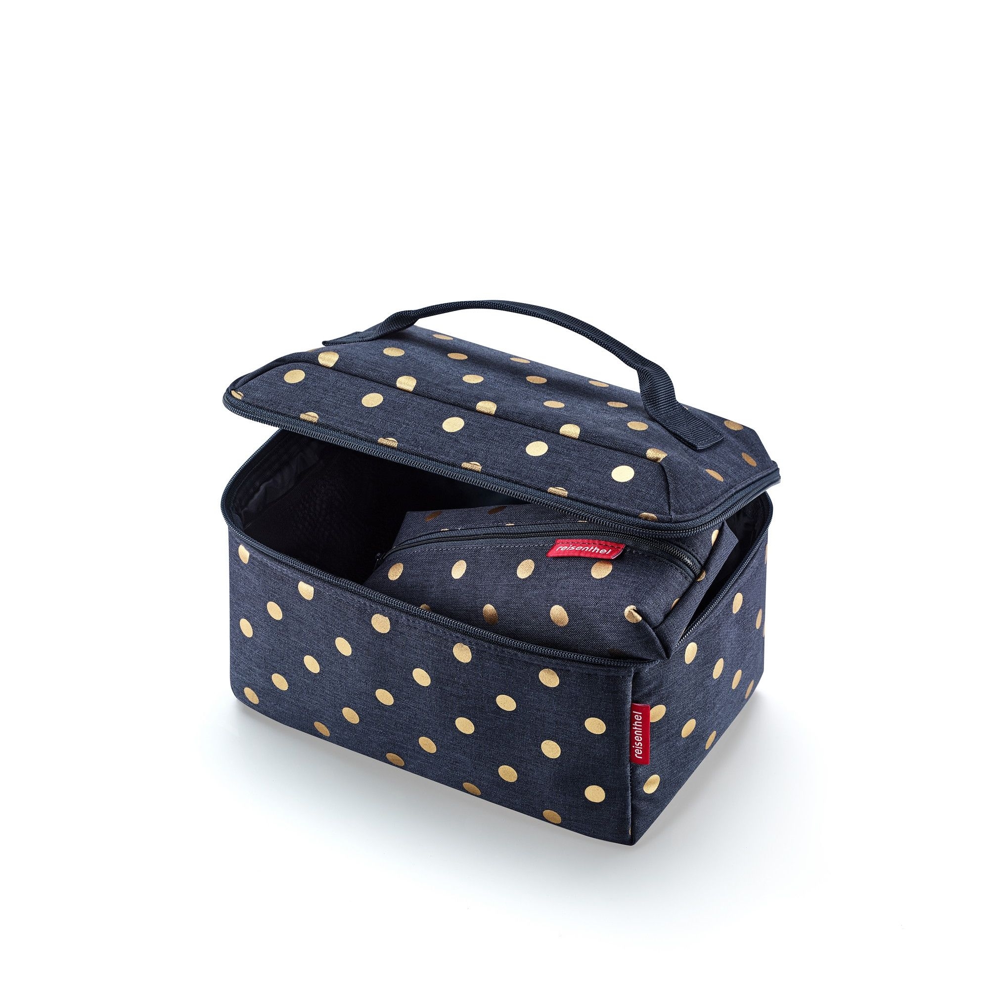reisenthel - beautycase set # 1 - metallic dots blue