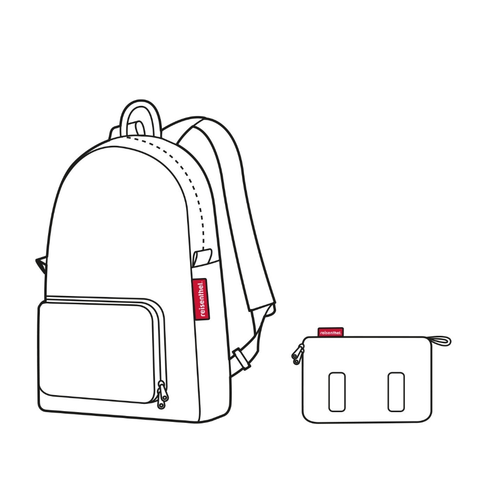 reisenthel - mini maxi rucksack - lemon dots