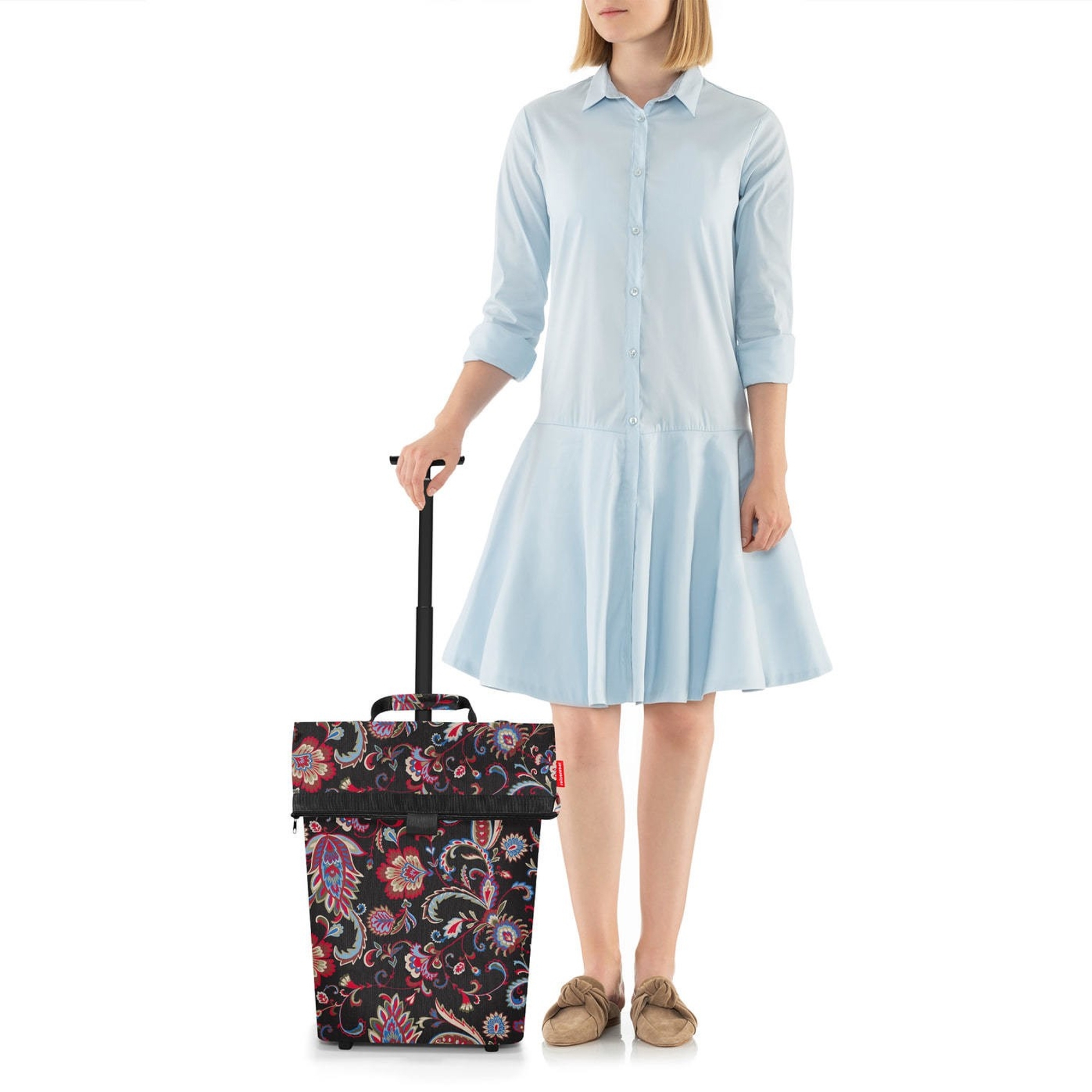 reisenthel - trolley M - paisley black