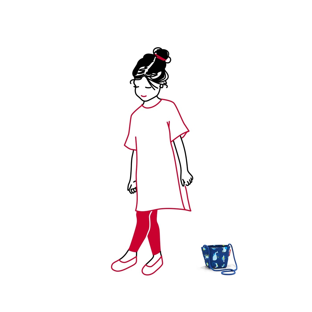 reisenthel - minibag - kids - abc friends blue