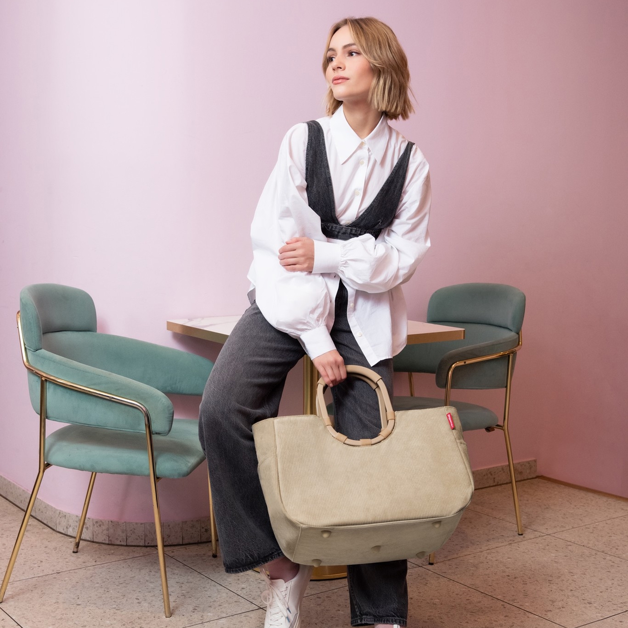 reisenthel - loopshopper L - cord sand reisenthel - loopshopper L - cord sand