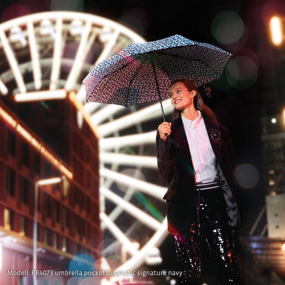 reisenthel - umbrella pocket duomatic - signature black