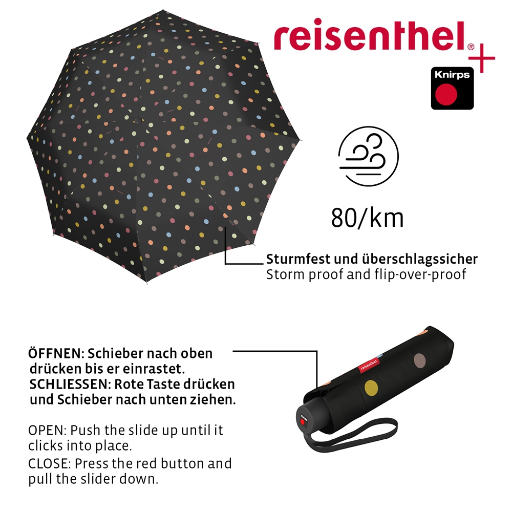 reisenthel - umbrella pocket classic - dots
