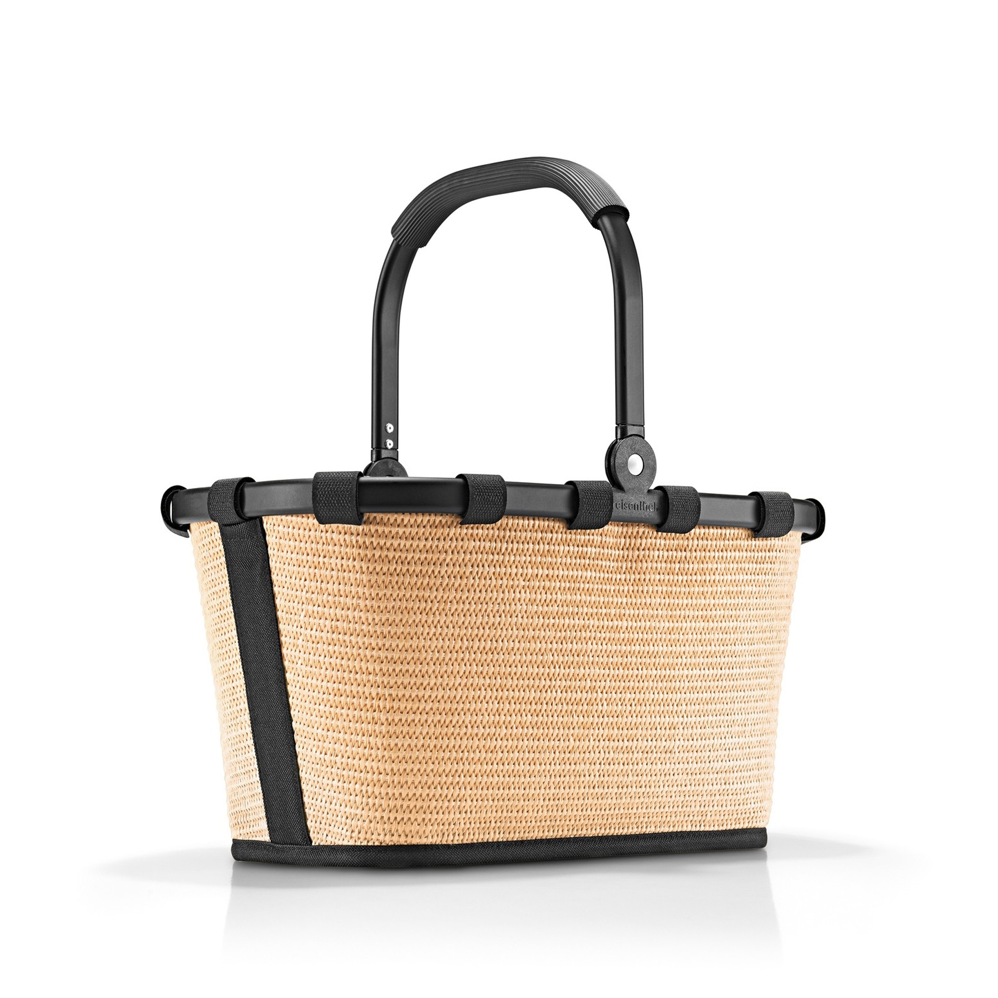 reisenthel - carrybag XS - frame raffia black