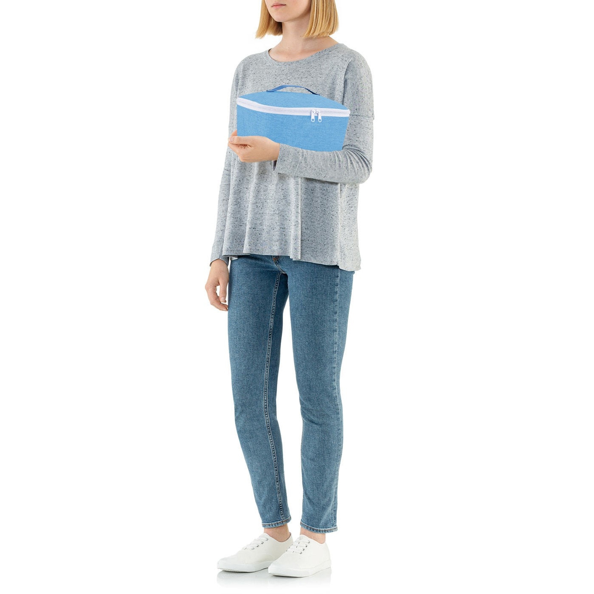 reisenthel - coolerbag M pocket - twist azure reisenthel - coolerbag M pocket - twist azure