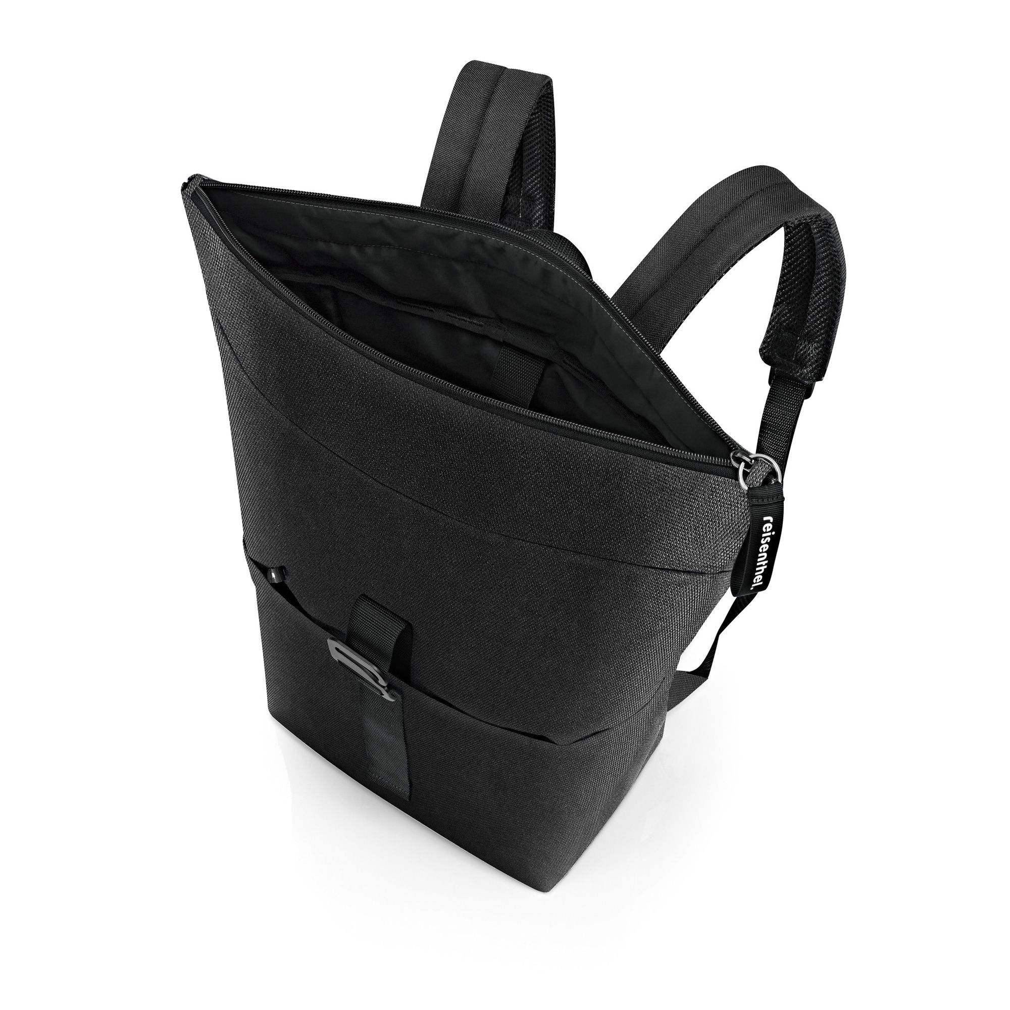 reisenthel - rolltop backpack - black