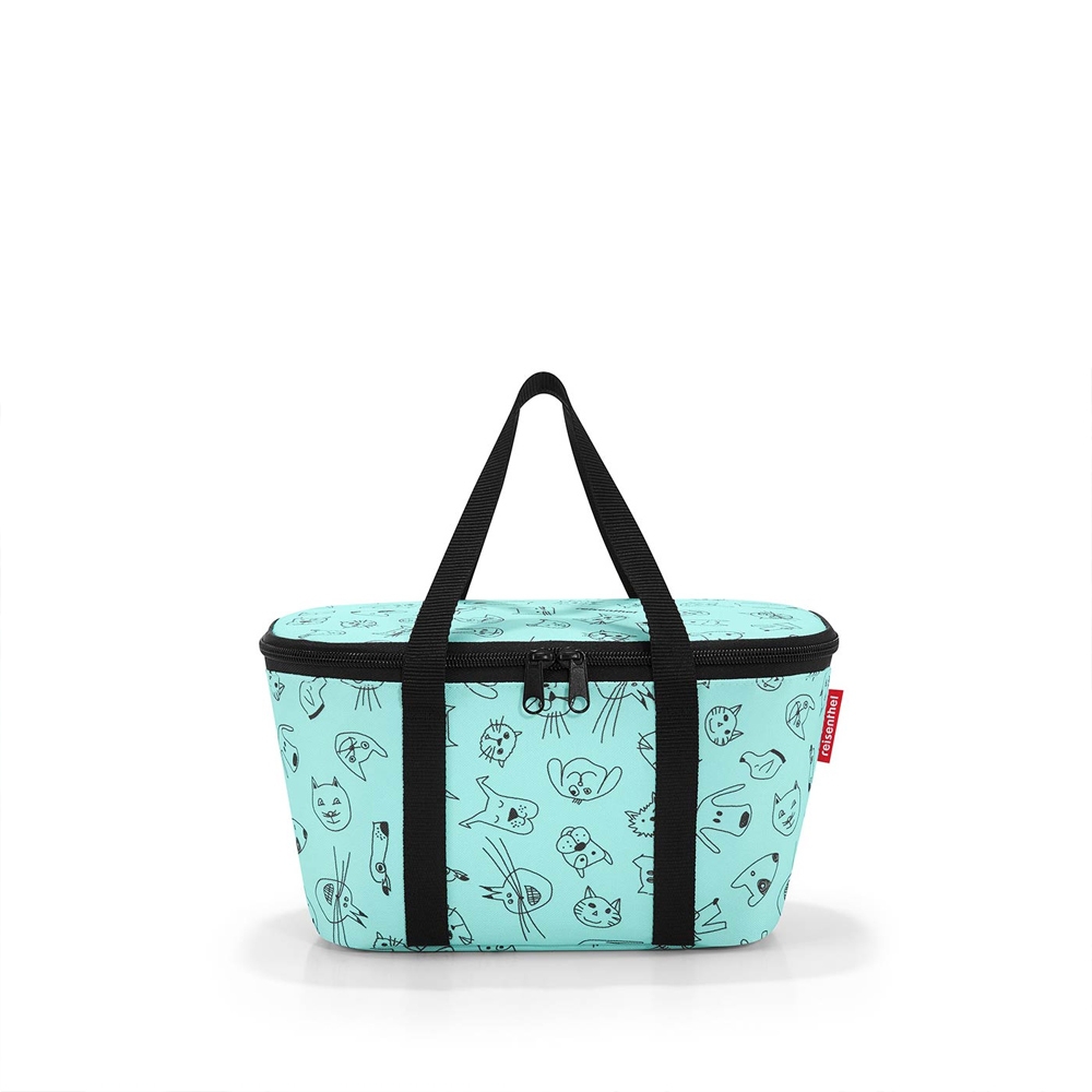 reisenthel - coolerbag XS - cats and dogs mint