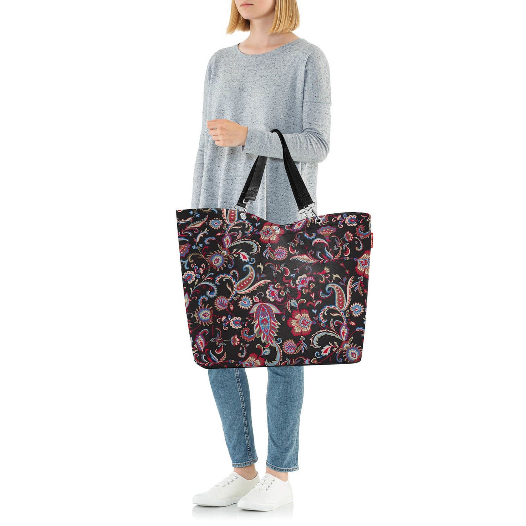 reisenthel - shopper XL - paisley black