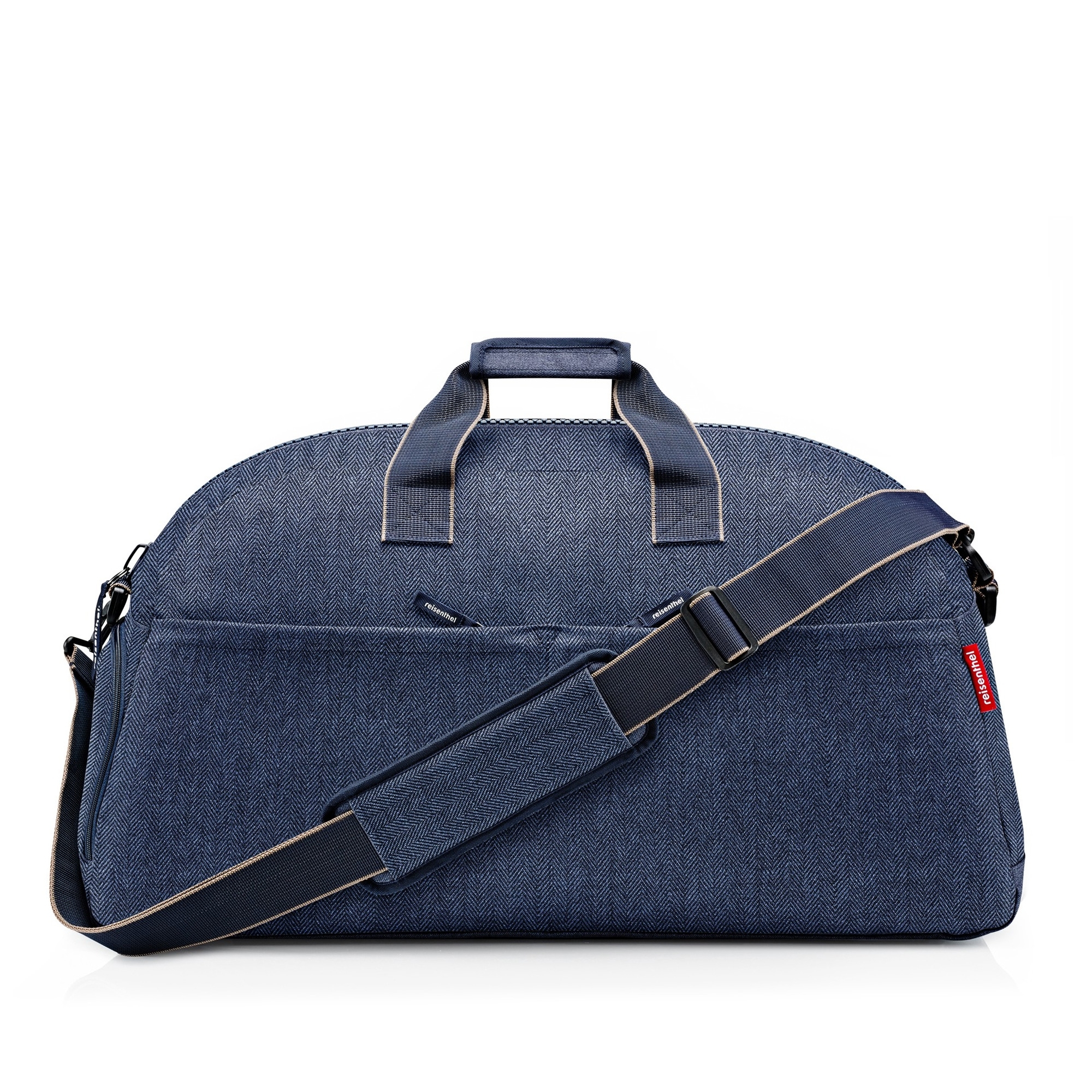 reisenthel - overnighter plus - herringbone dark blue reisenthel - overnighter plus - herringbone dark blue