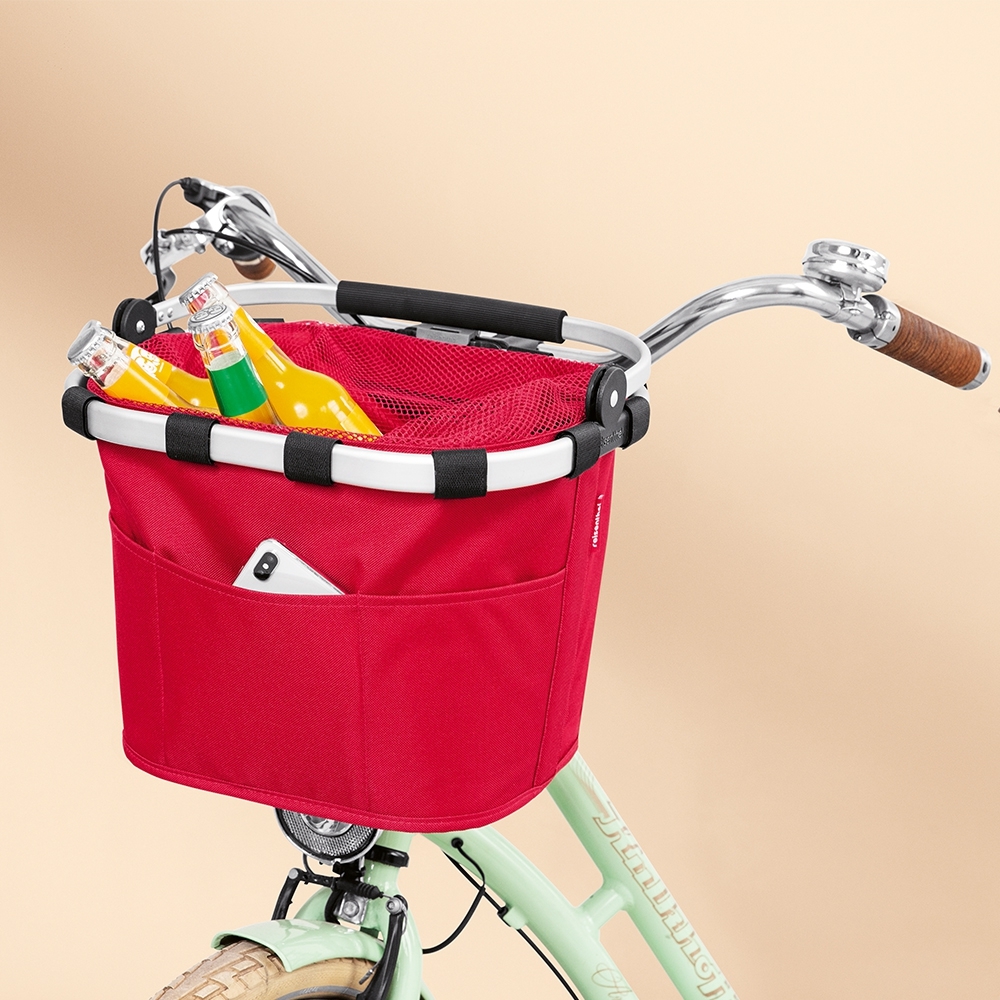 reisenthel - bikebasket Regenhaube - red