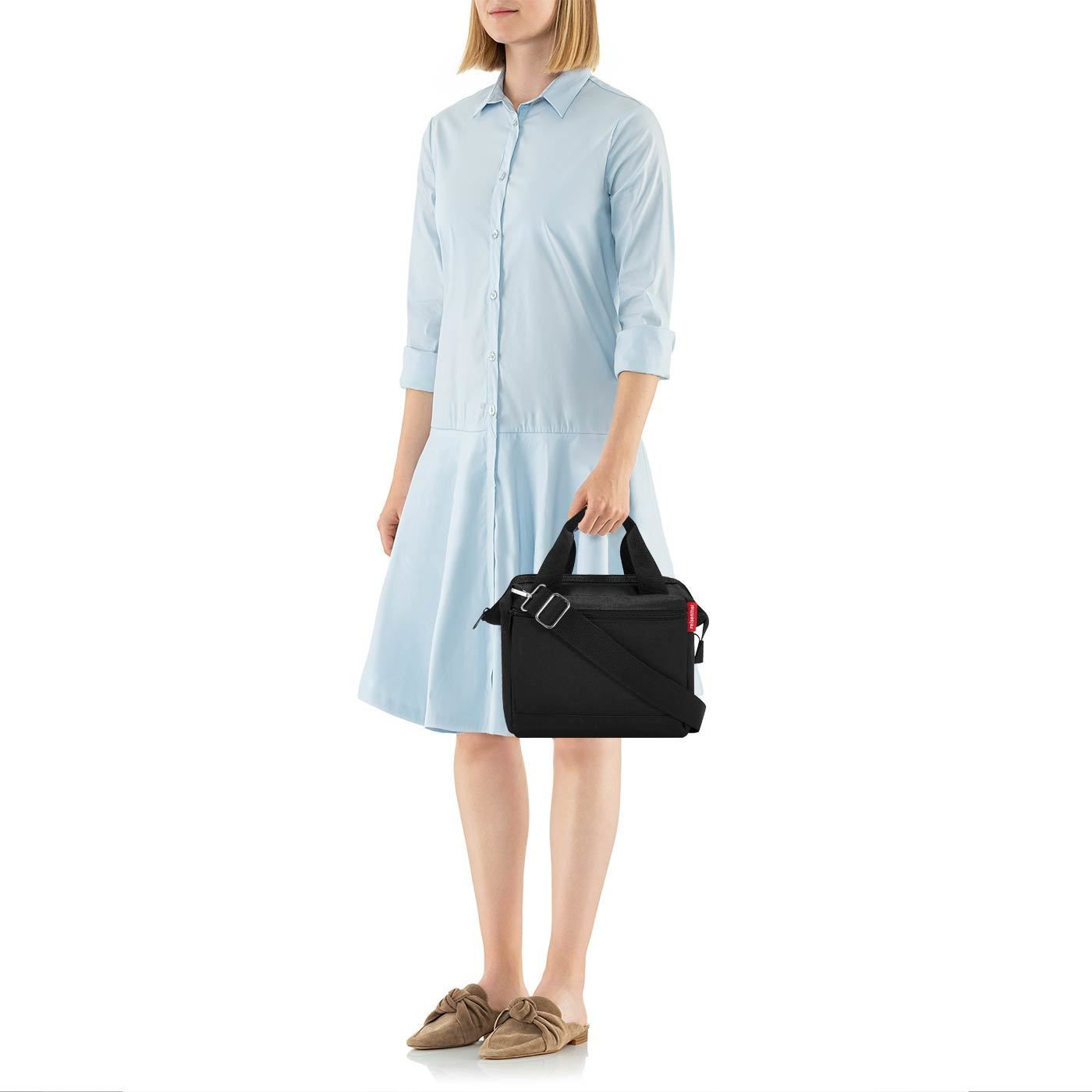 reisenthel - allrounder cross -  black reisenthel - allrounder cross -  black