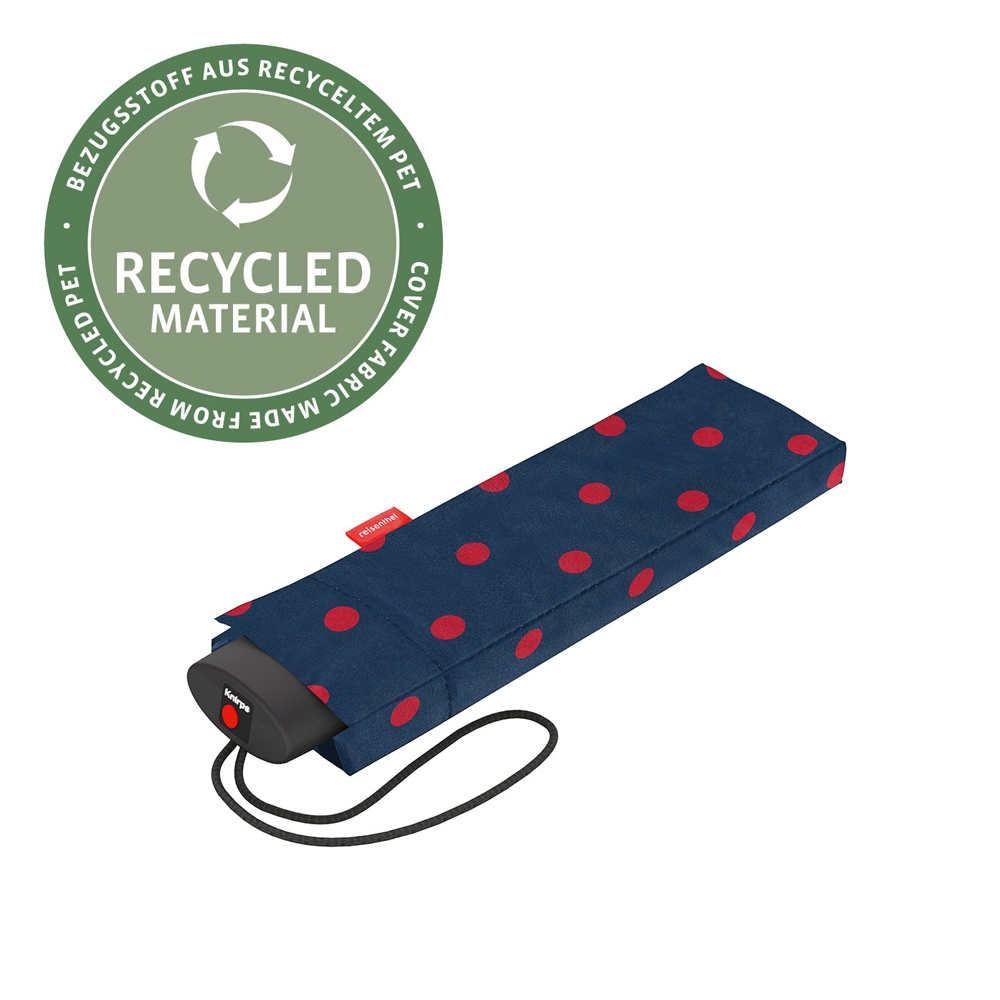 reisenthel - umbrella pocket mini - mixed dots red