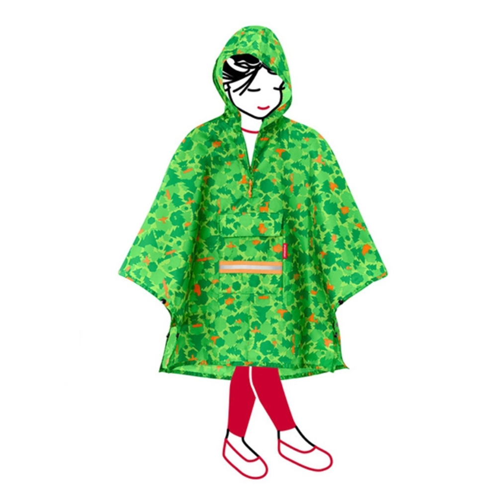 reisenthel - mini maxi poncho M - kids - greenwood