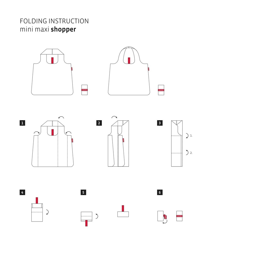 reisenthel - mini maxi shopper - mixed dots chilli red reisenthel - mini maxi shopper - mixed dots chilli red