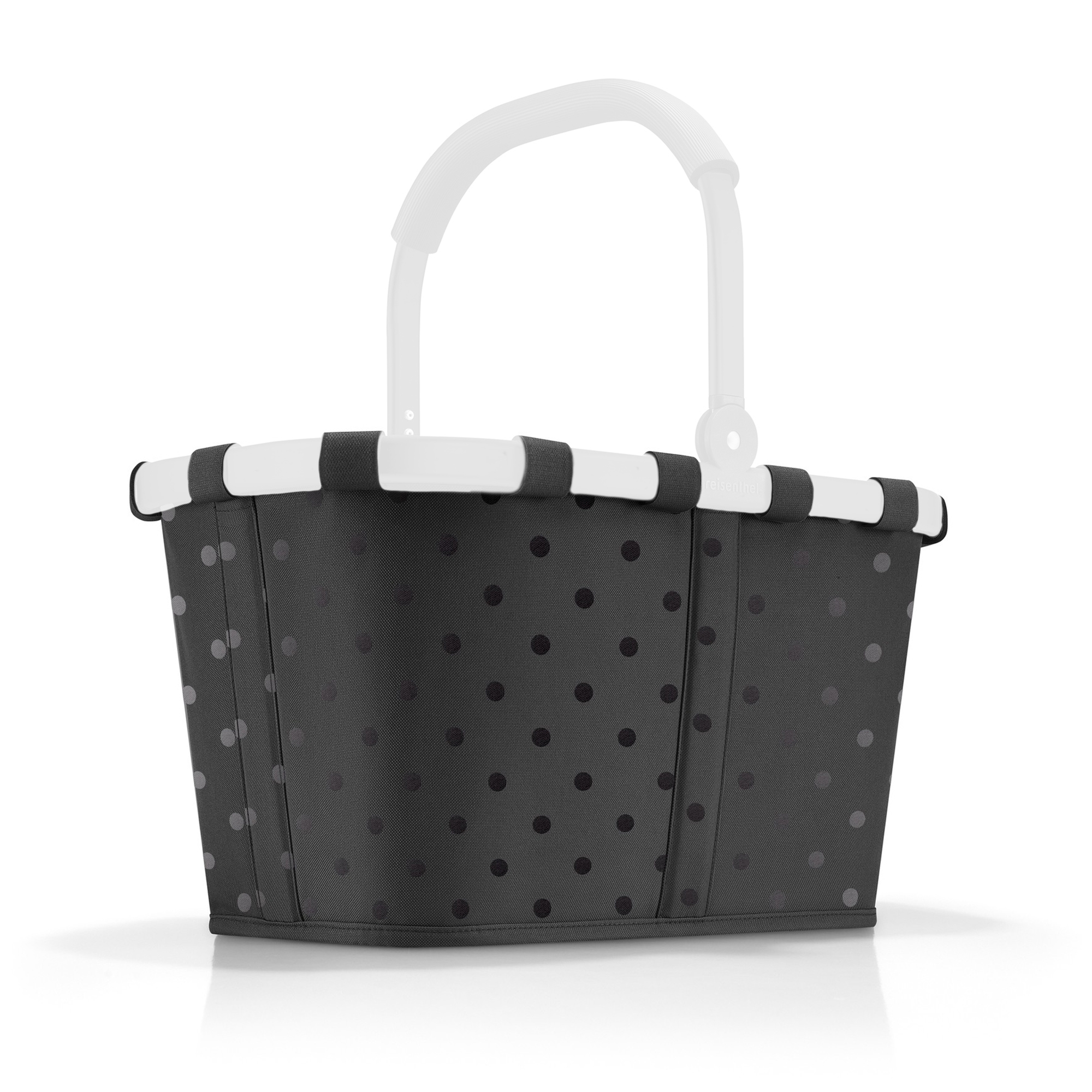 reisenthel - Stoff für carrybag  - glossy dots black