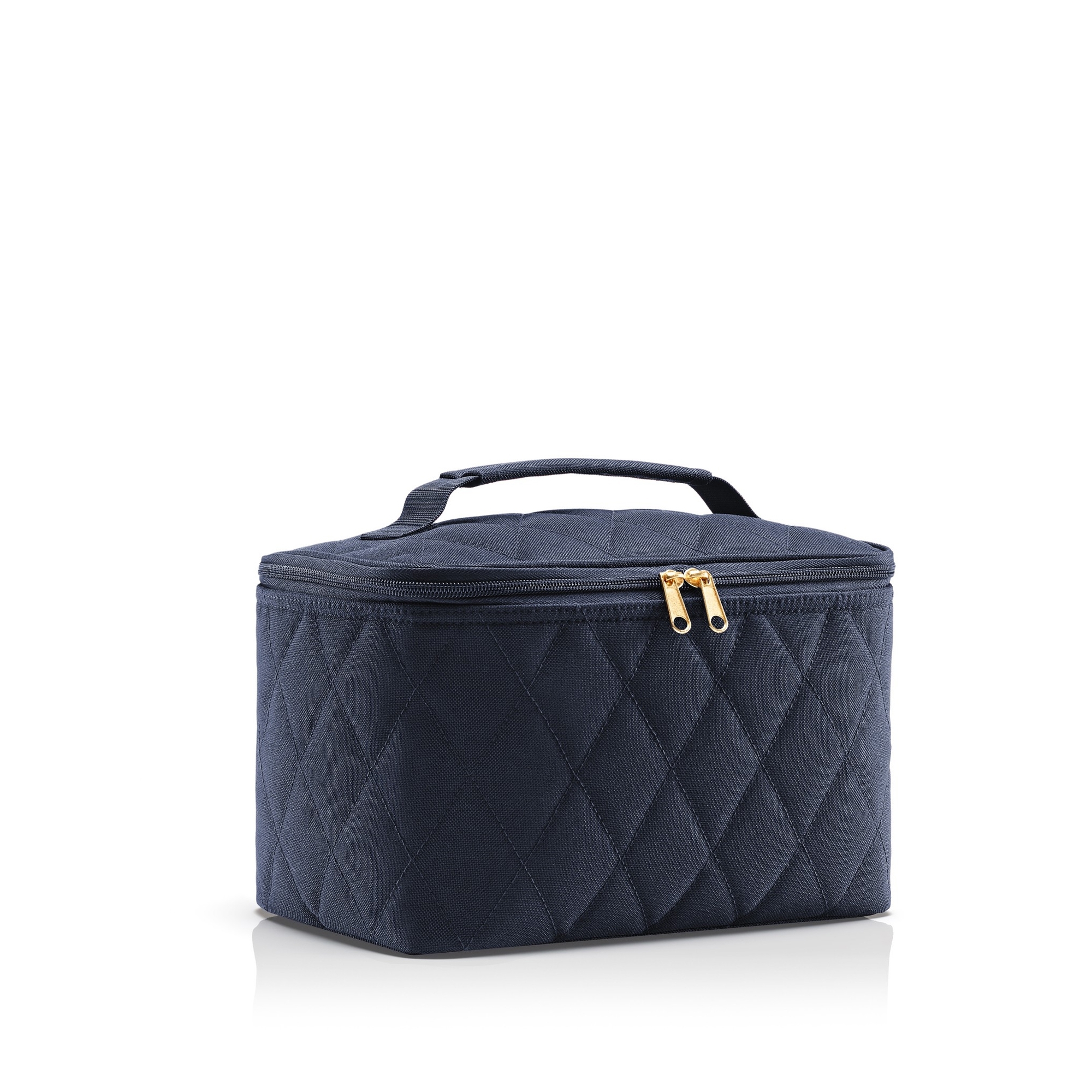 reisenthel - cosmetic case - rhombus midnight gold