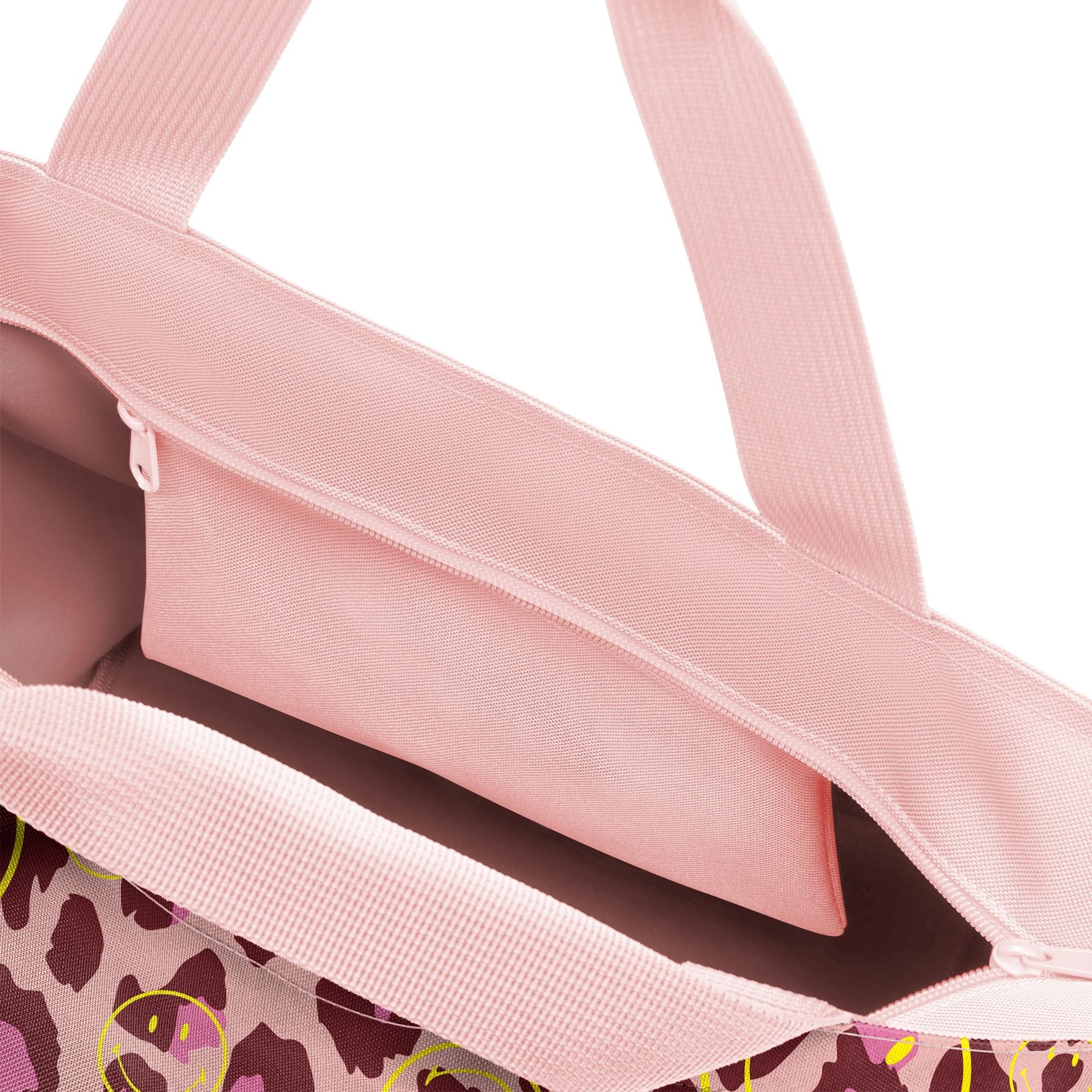 reisenthel - shopper M - smiley® leo blush