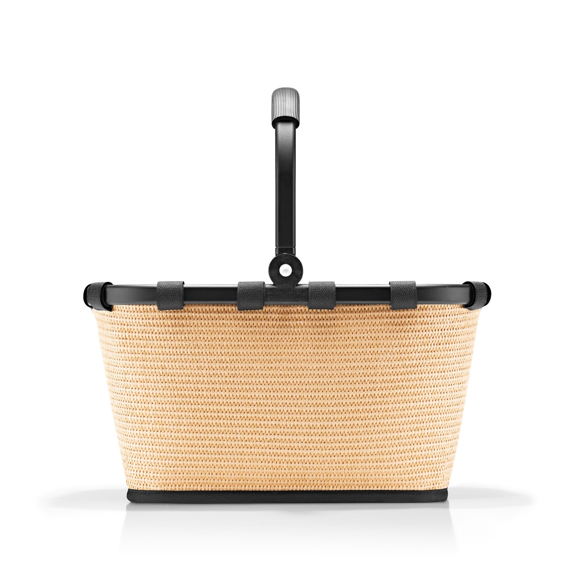 reisenthel - carrybag XS - frame raffia black