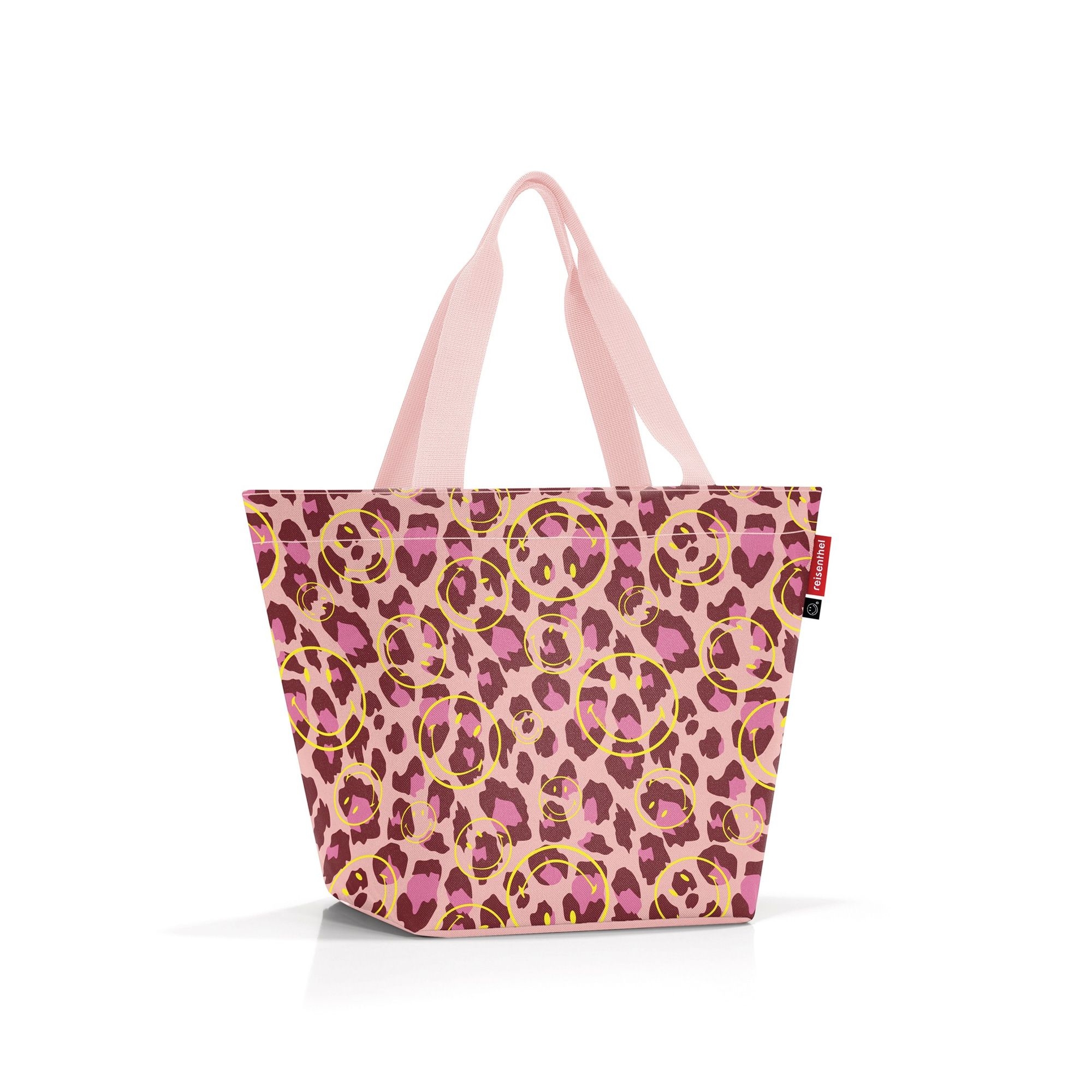 reisenthel - shopper M - smiley® leo blush